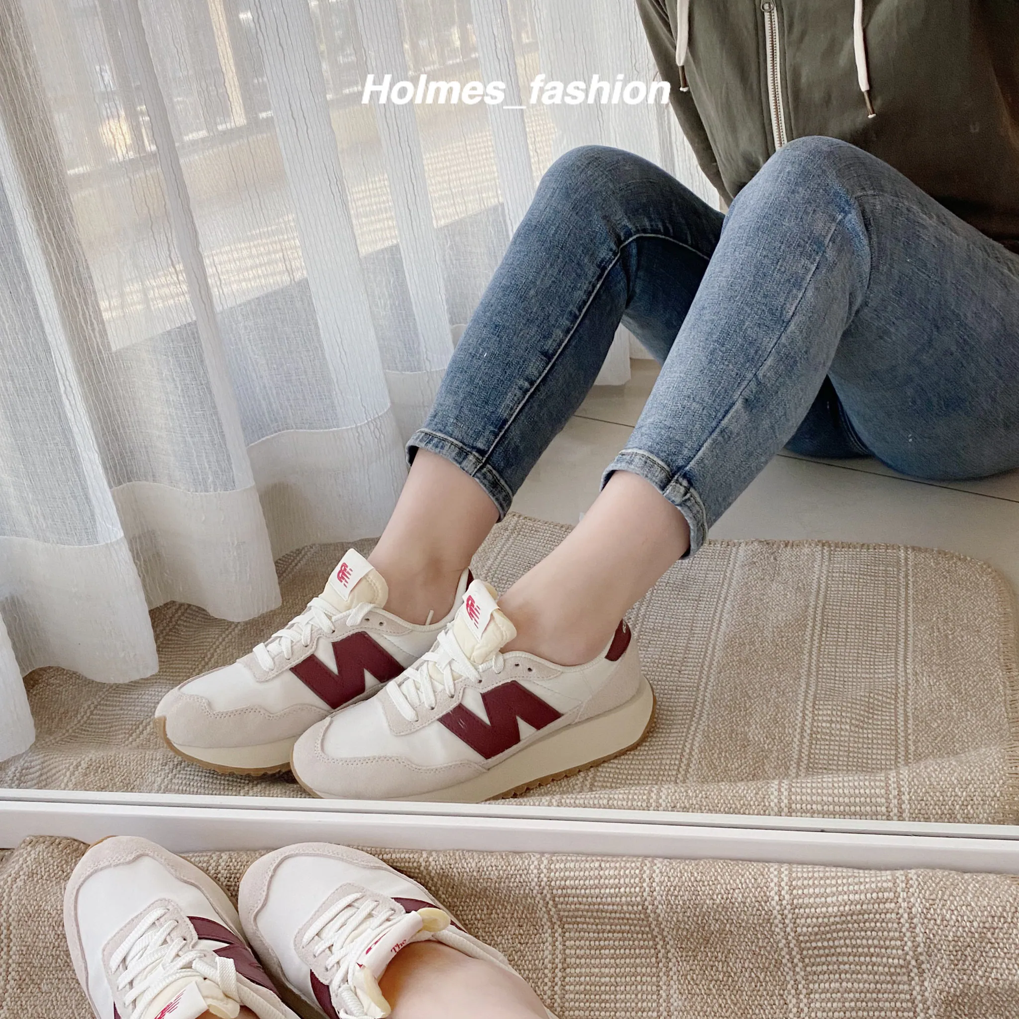[Holmes]NEW BALANCE NB 237 MS237SB 酒紅色