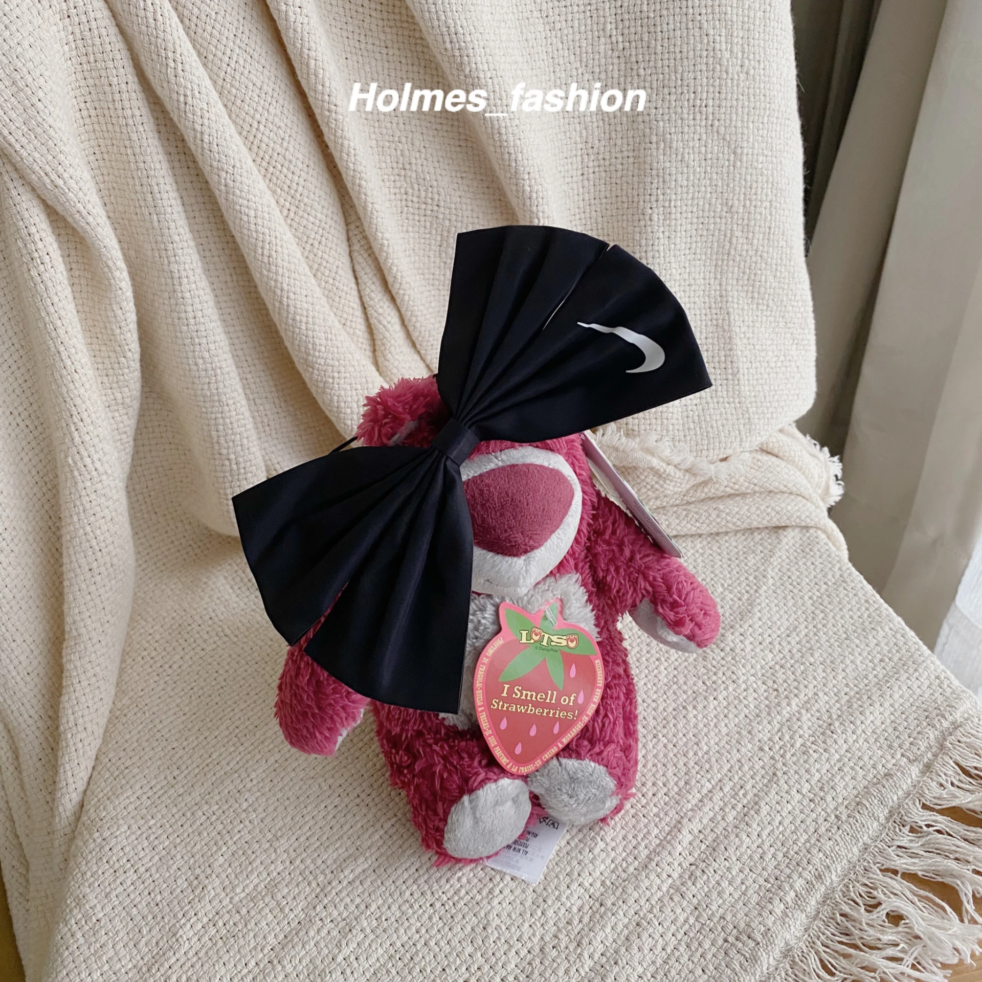 [Holmes]NIKE 勾 大蝴蝶結髮飾 現貨