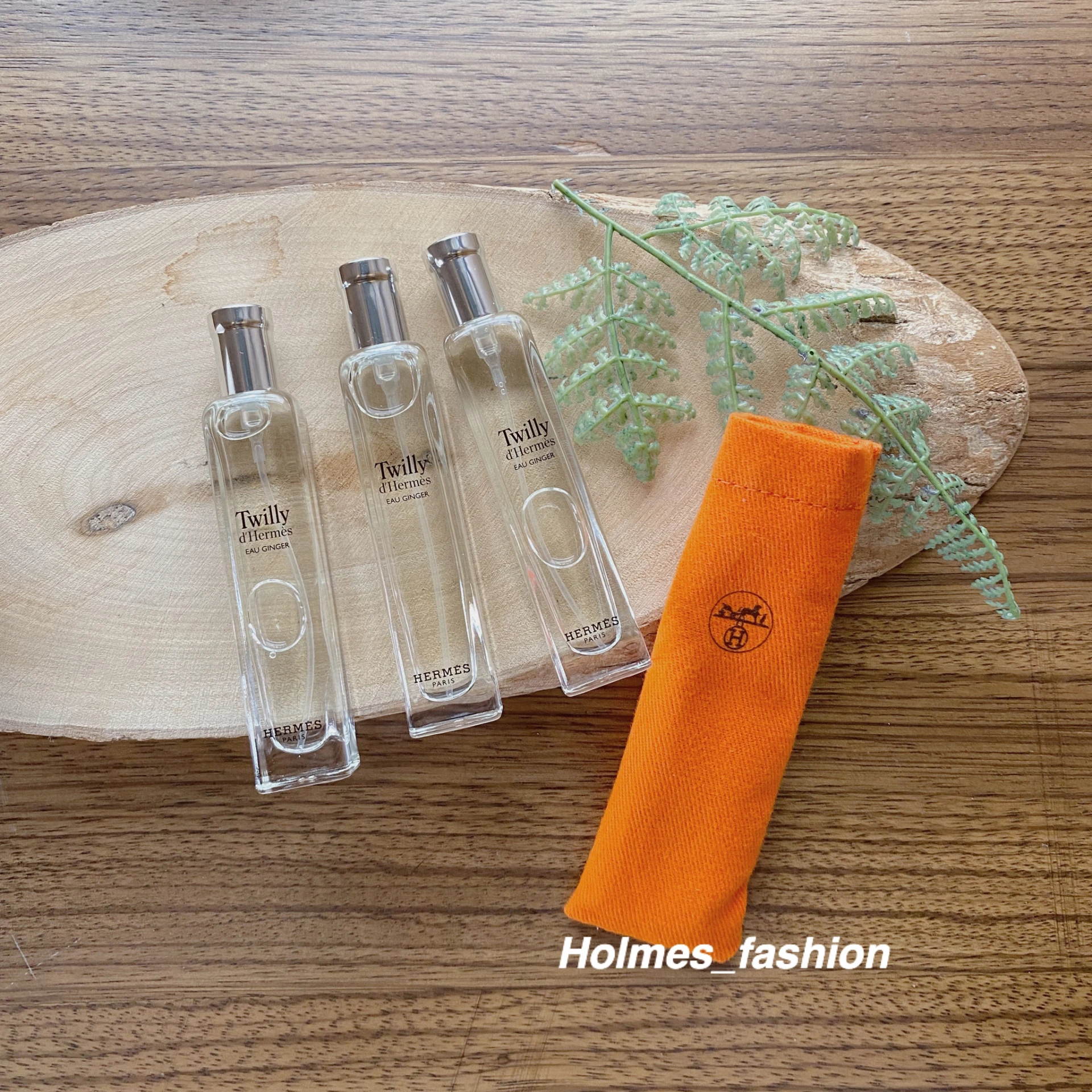 [Holmes]Hermes Twilly Ginger 白絲巾 女淡香精 隨身瓶 15ML