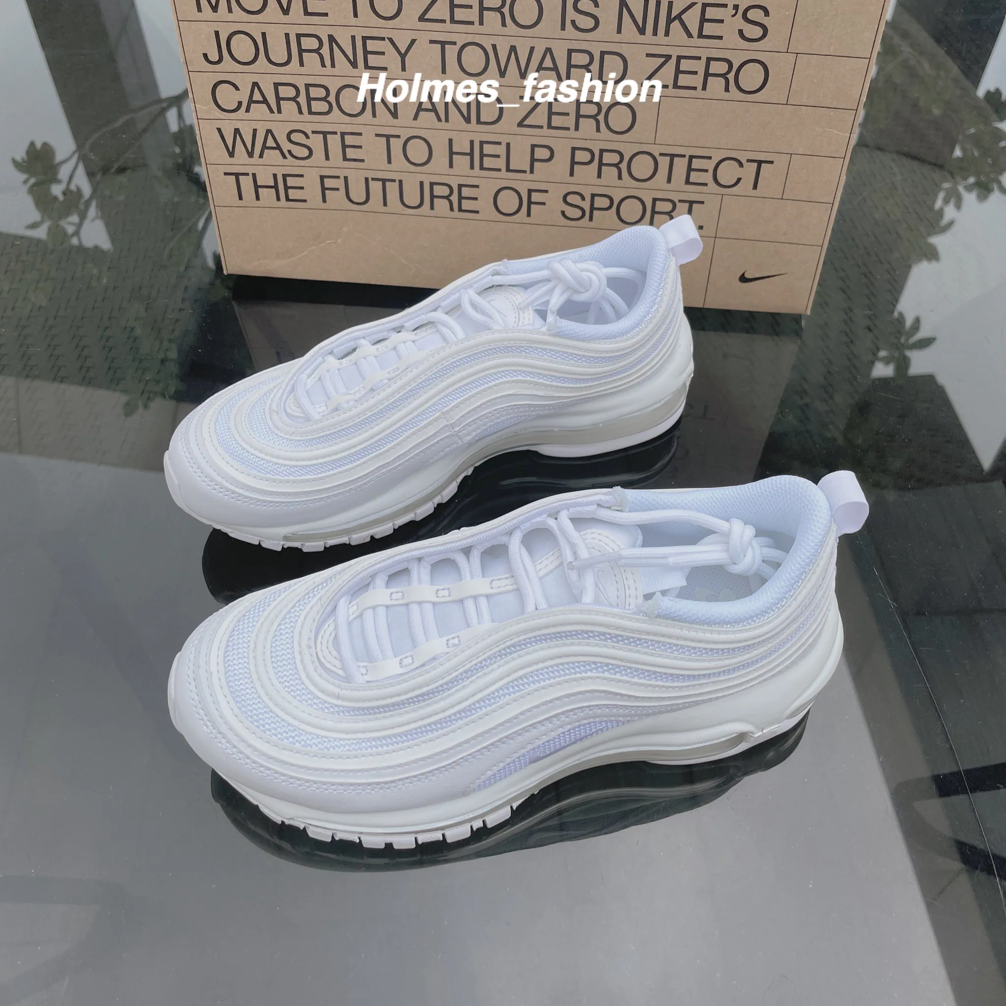 [Holmes]NIKE AIR MAX 97 NEXT NATURE WHITE 全白 97 環保材質 DH8016-100
