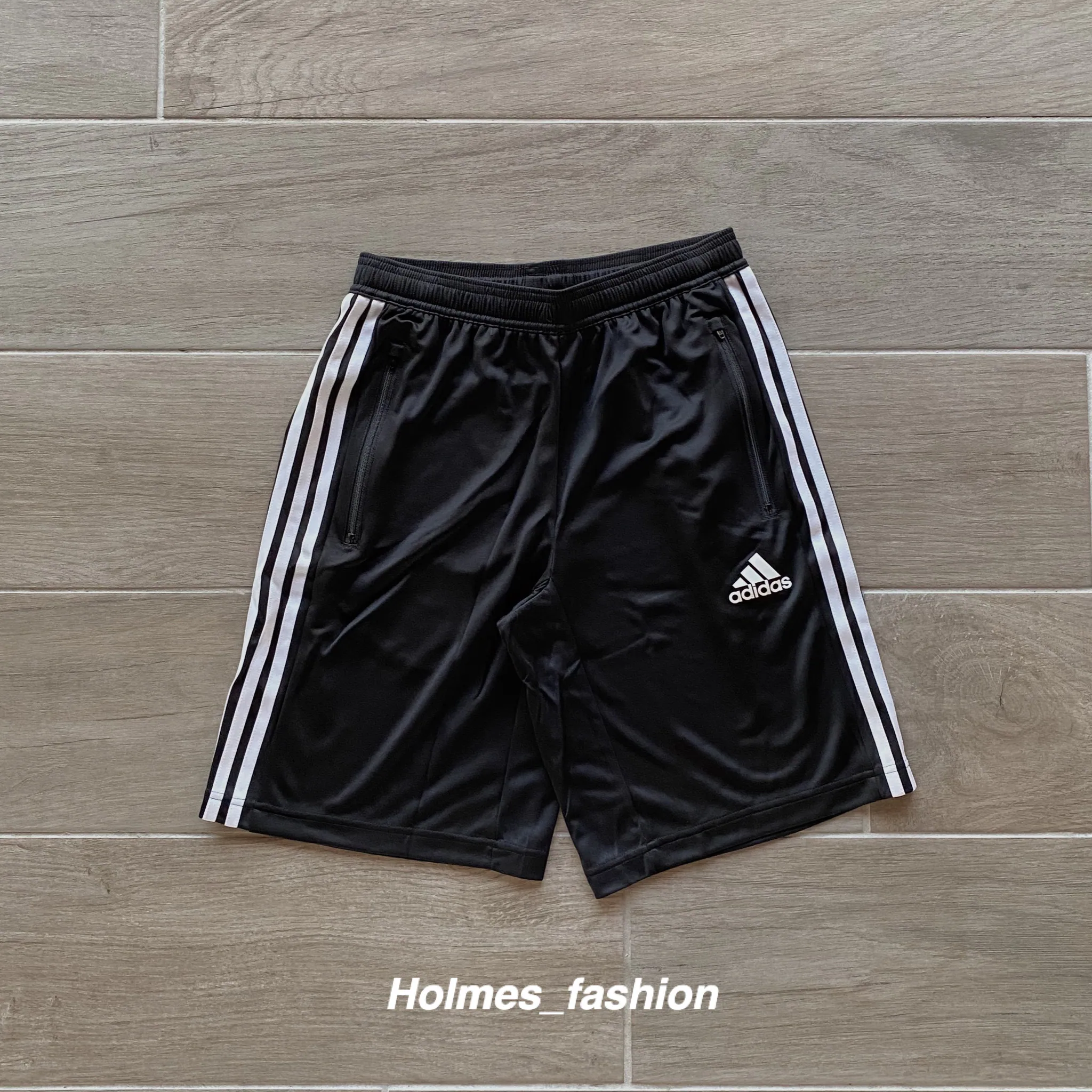 [Holmes]ADIDAS  DESIGNED 2 MOVE 3-STRIPES PRIMEBLUE SHORTS 三線 運動 短褲 黑色 H20839
