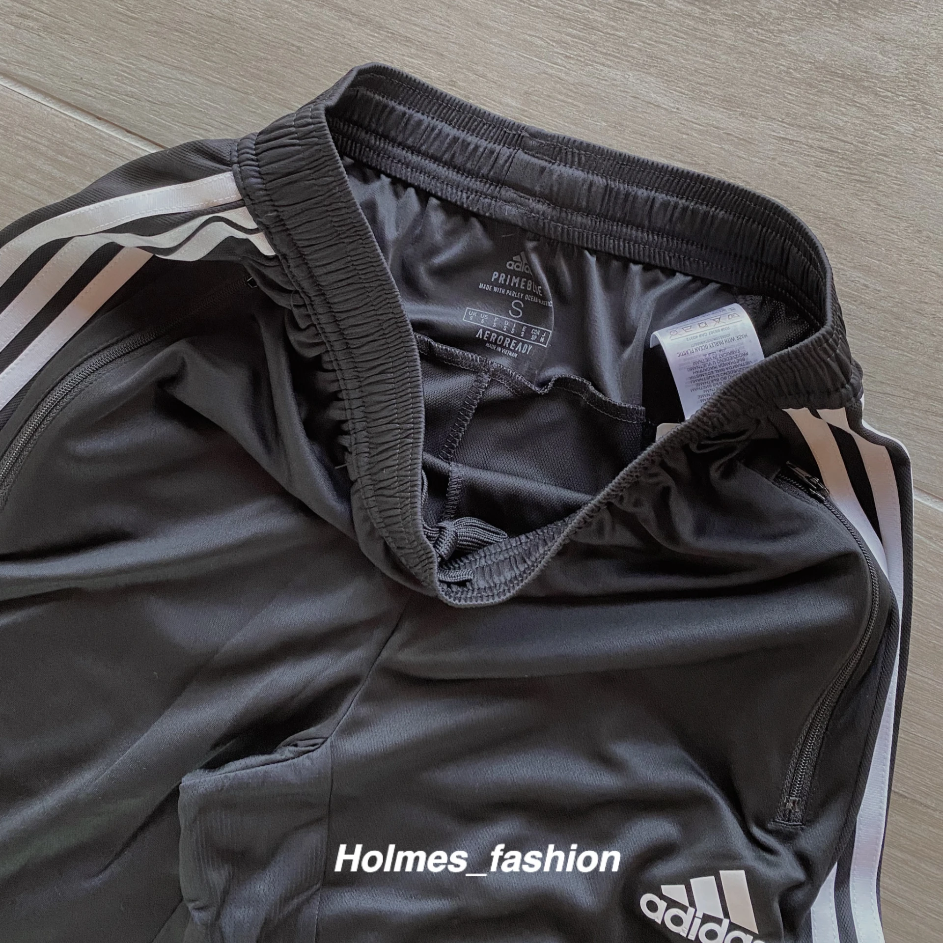 [Holmes]ADIDAS  DESIGNED 2 MOVE 3-STRIPES PRIMEBLUE SHORTS 三線 運動 短褲 黑色 H20839