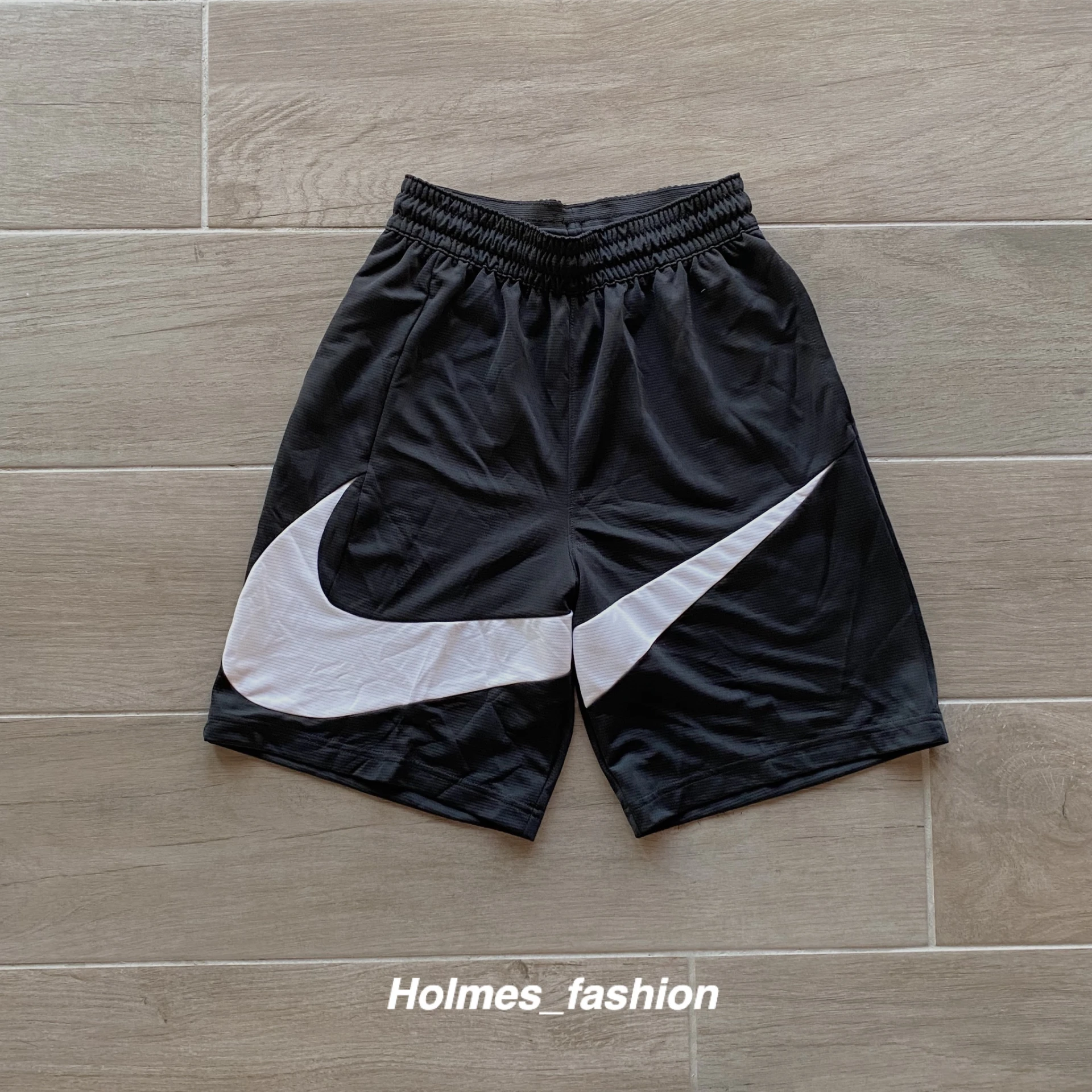 [Holmes]NIKE DRI-FIT 大勾 慢跑 男籃球 排汗 運動短褲 BV9386-011 黑