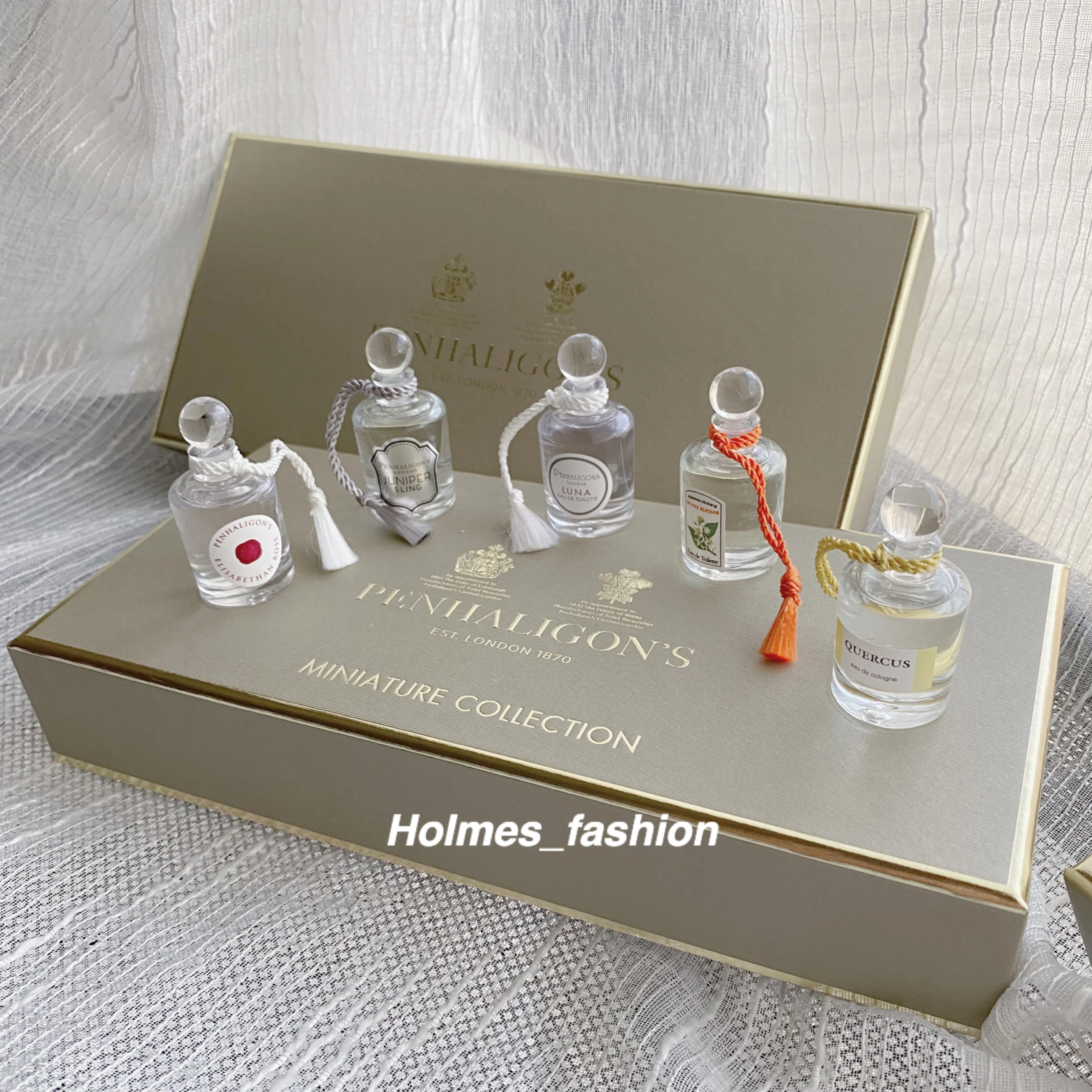 [Holmes]潘海利根 清新口味限定香水套盒 5ML*5