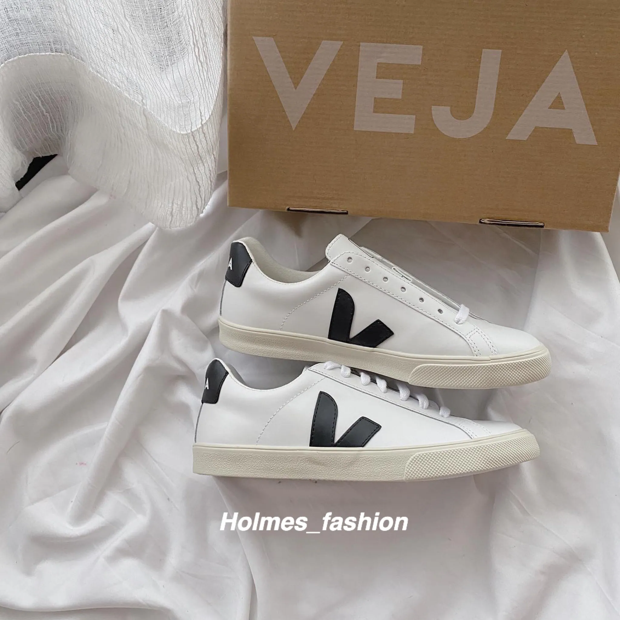 [Holmes] VEJA  ESPLAR 小白鞋黑尾