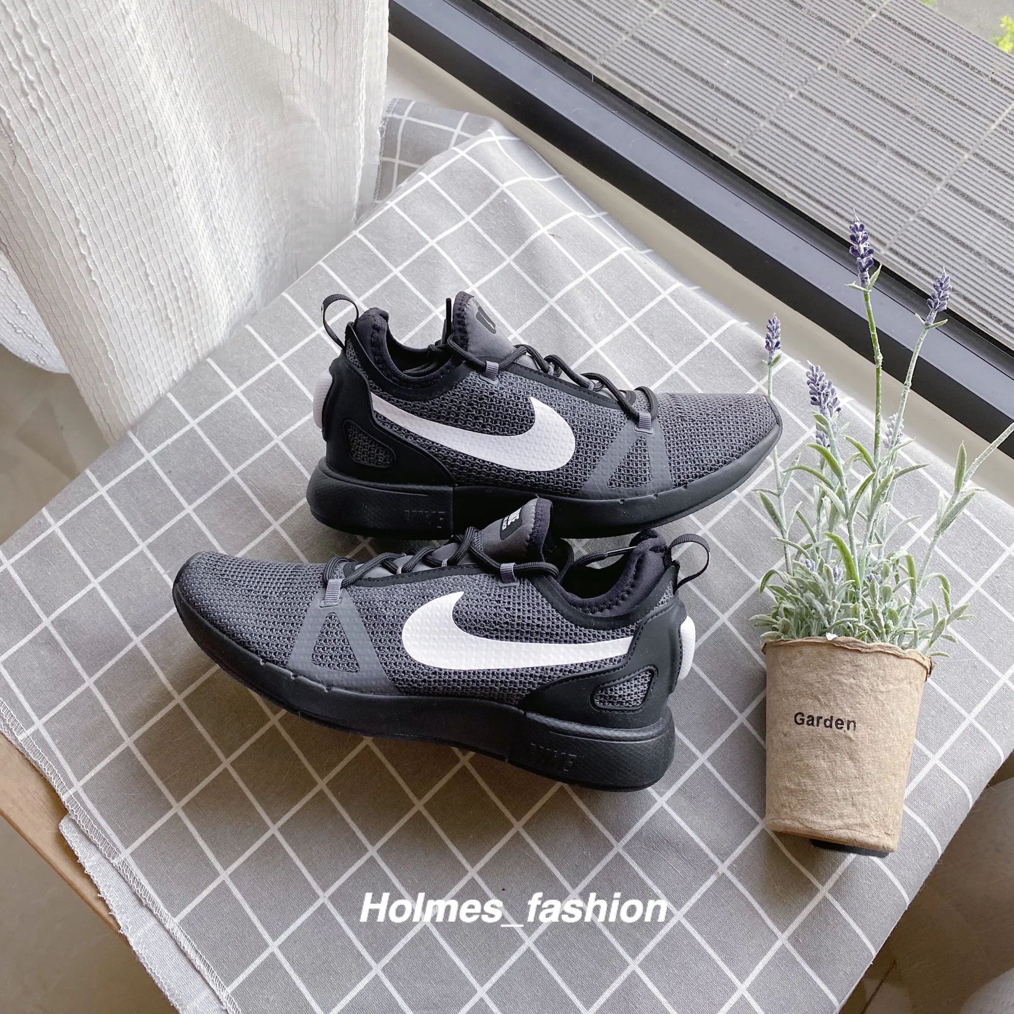 [Holmes]NIKE DUEL RACER 927243-004 黑白 運動鞋