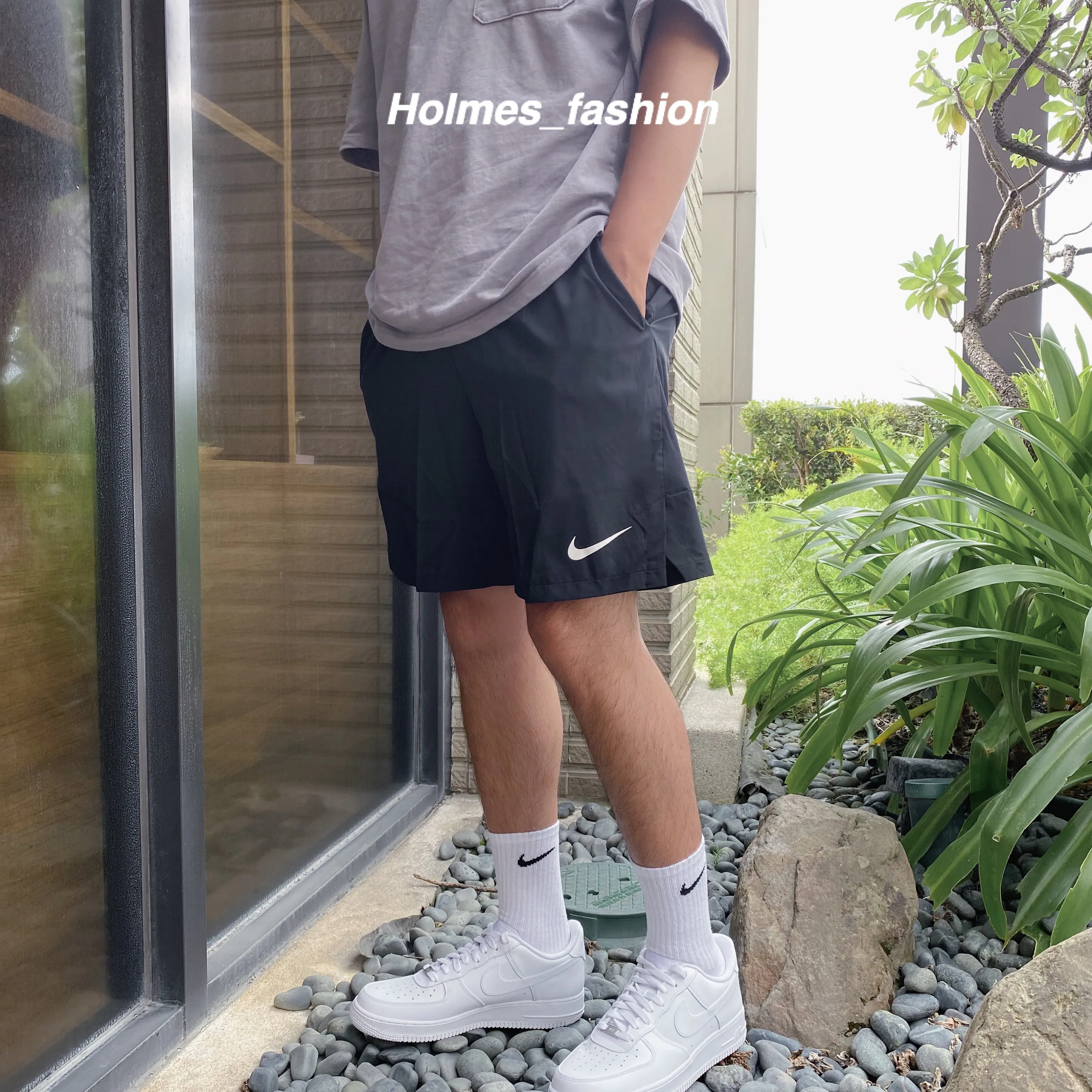 [Holmes]Nike Dri-FIT Flex 短褲 黑色 DM6618-010  / 灰色  DM6618-084