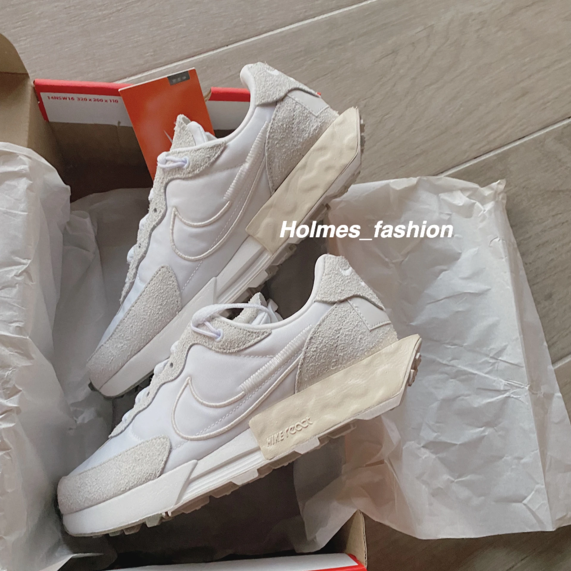 NIKE W FONTANKA WAFFLE 燕麥牛奶 刺繡 三勾 麂皮拼接 老爹鞋 DC3579-100 小 SACAI 燕麥白灰 鬆糕鞋