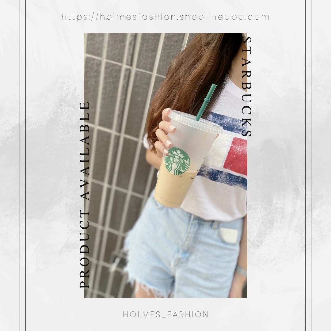 [Holmes]STARBUCKS 星巴克:Statue_of_Liberty:半透明環保冷飲杯