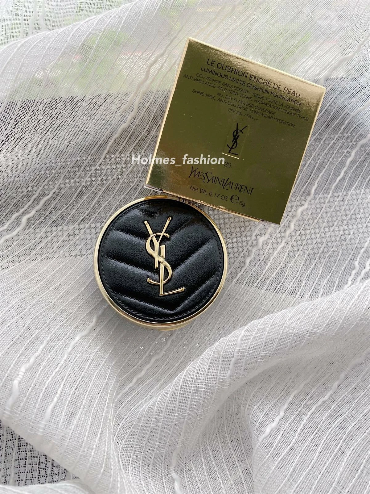 [Holmes]YSL 聖羅蘭 恆久完美霧光 氣墊粉餅 5g迷你版 #B20