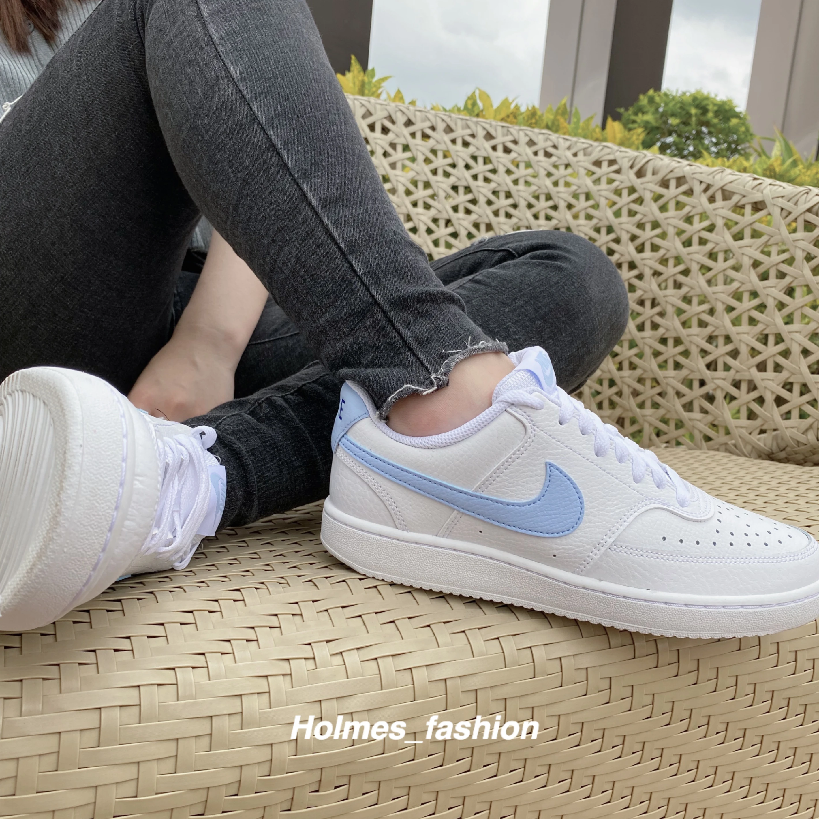 [Holmes]NIKE COURT VISION LOW 寶寶藍 CD5434-115 #小白鞋推薦