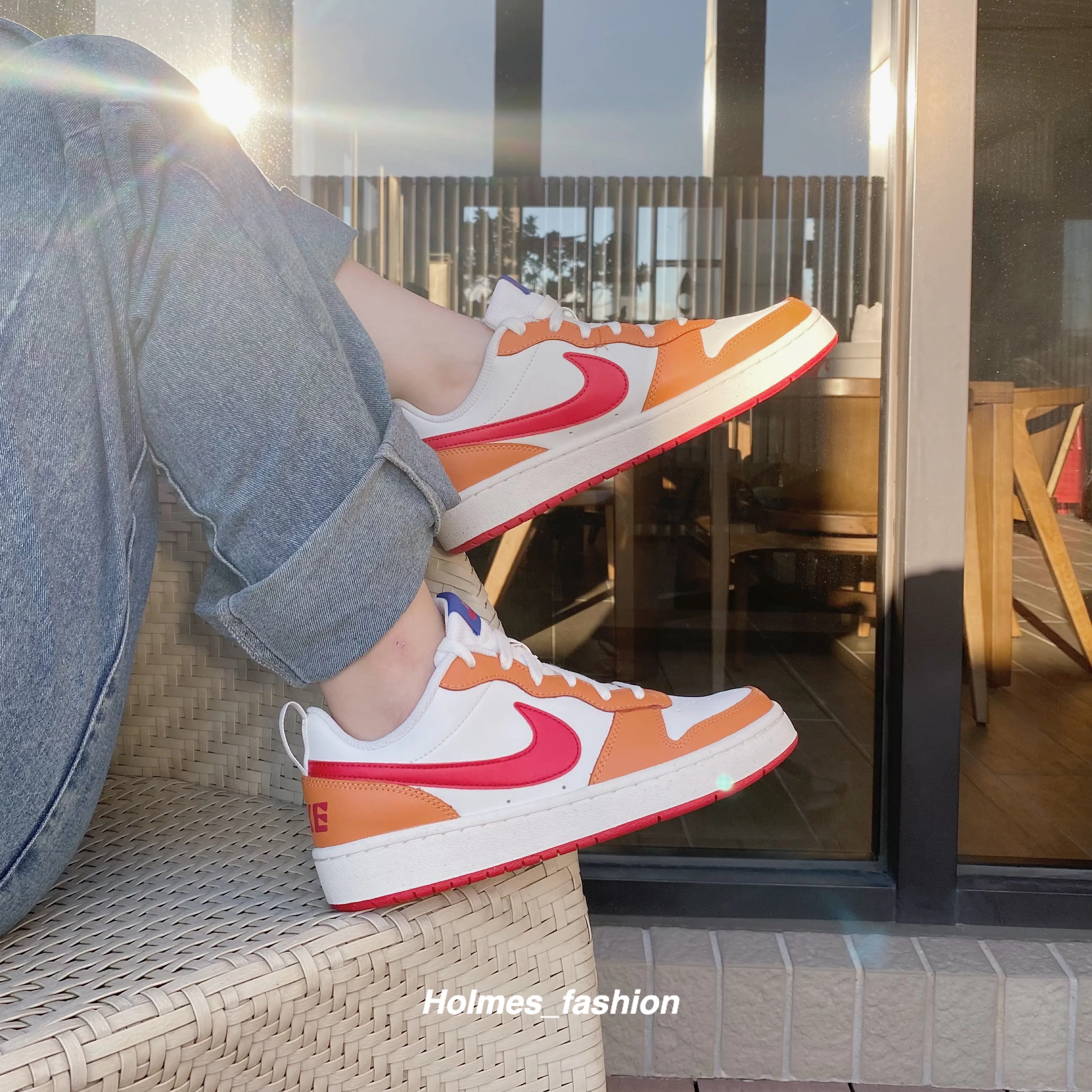 [Holmes]NIKE COURT BOROUGH LOW GS 橘子:tangerine:汽水 小Dunk