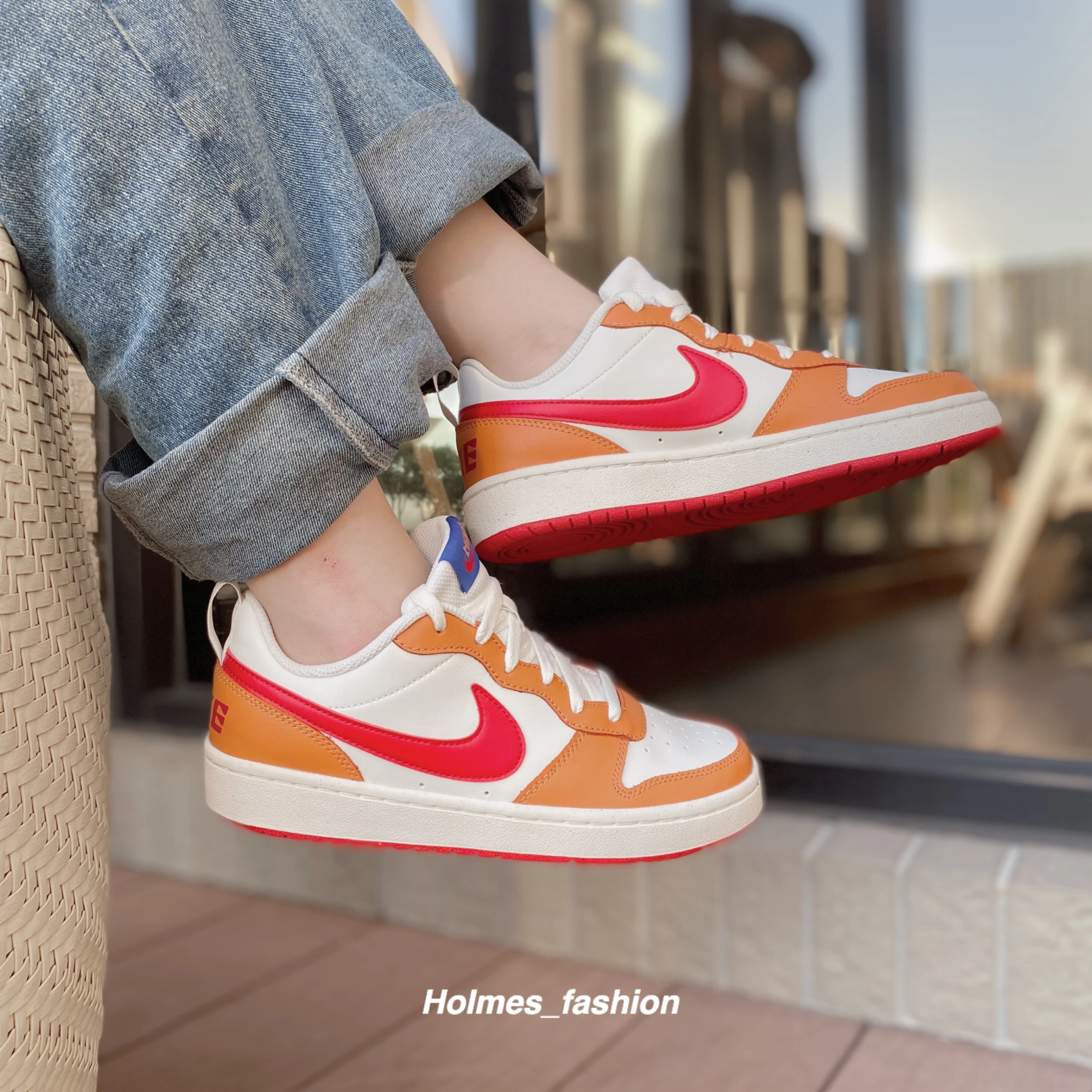 [Holmes]NIKE COURT BOROUGH LOW GS 橘子:tangerine:汽水 小Dunk