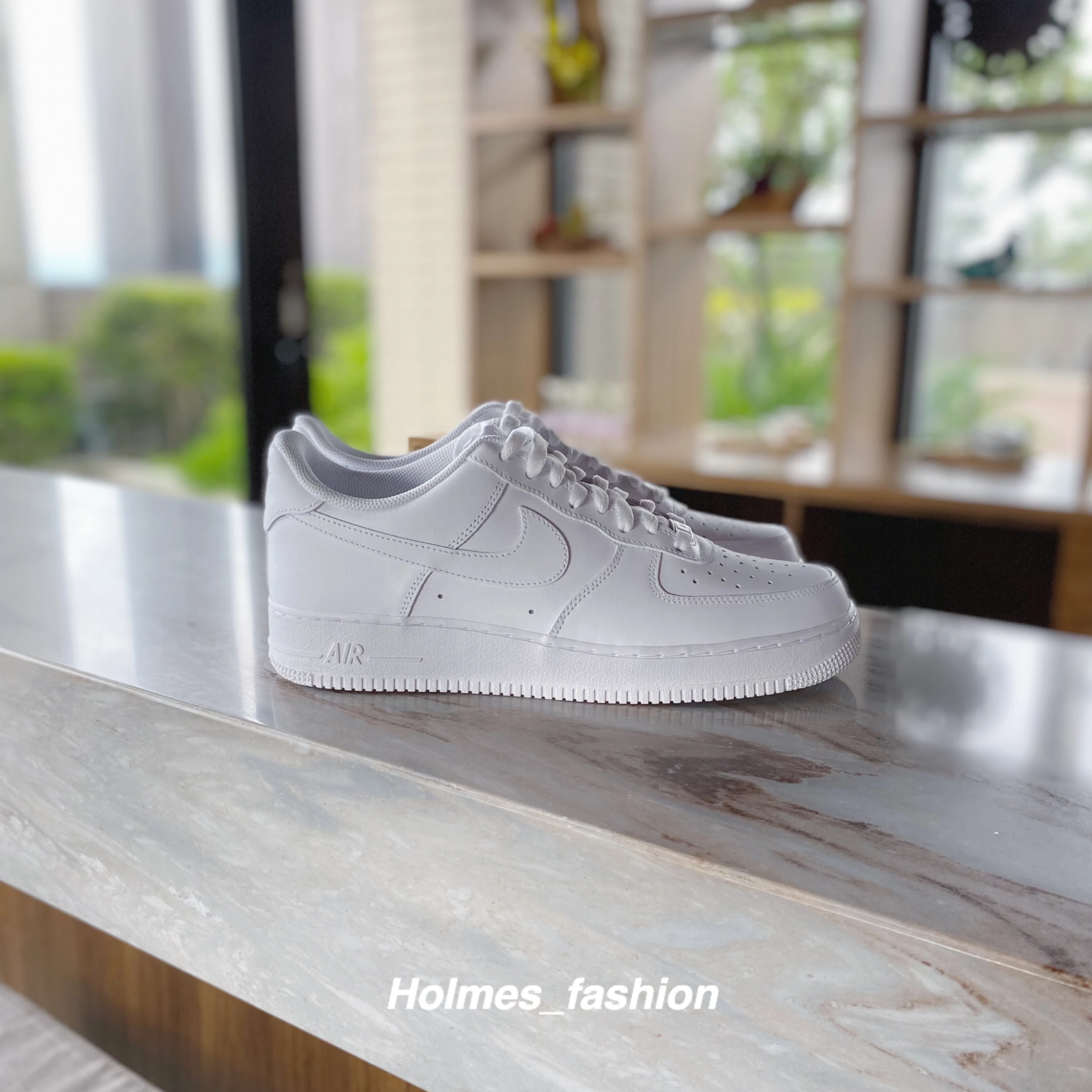 [Holmes] Nike AIR FORCE 1 LOW 全白 男鞋 AF1 鐵牌 低筒  運動鞋CW2288-111