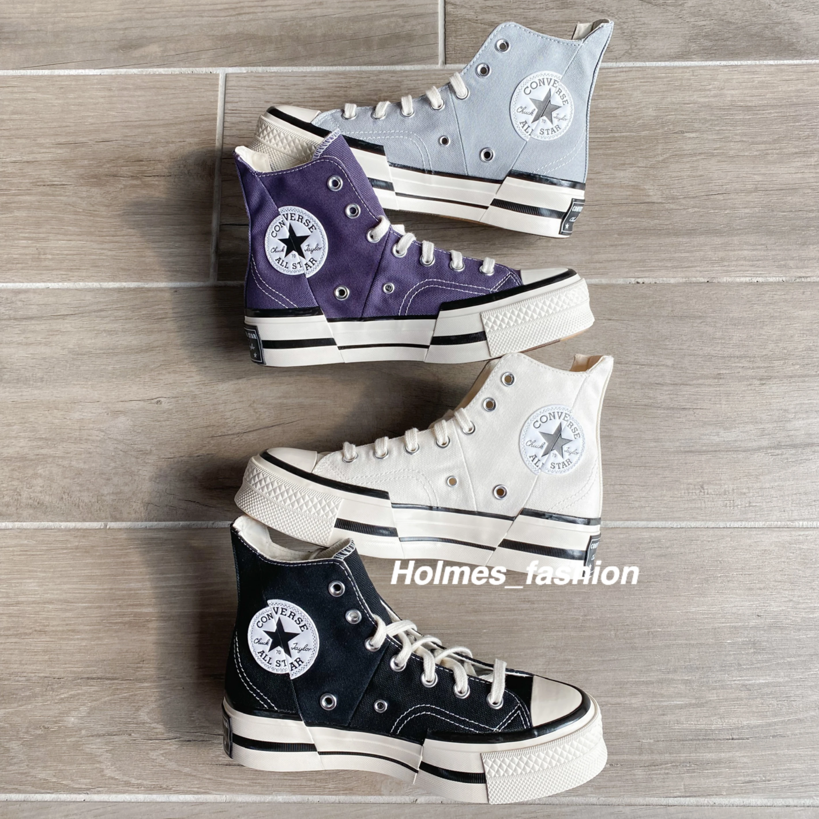 [Holmes]CONVERSE Chuck 70 PLUS  解構鞋 帆布鞋 黑色 / 白色 / 紫色 / 灰色  A00916c / A00915c / A00866c / A00741c