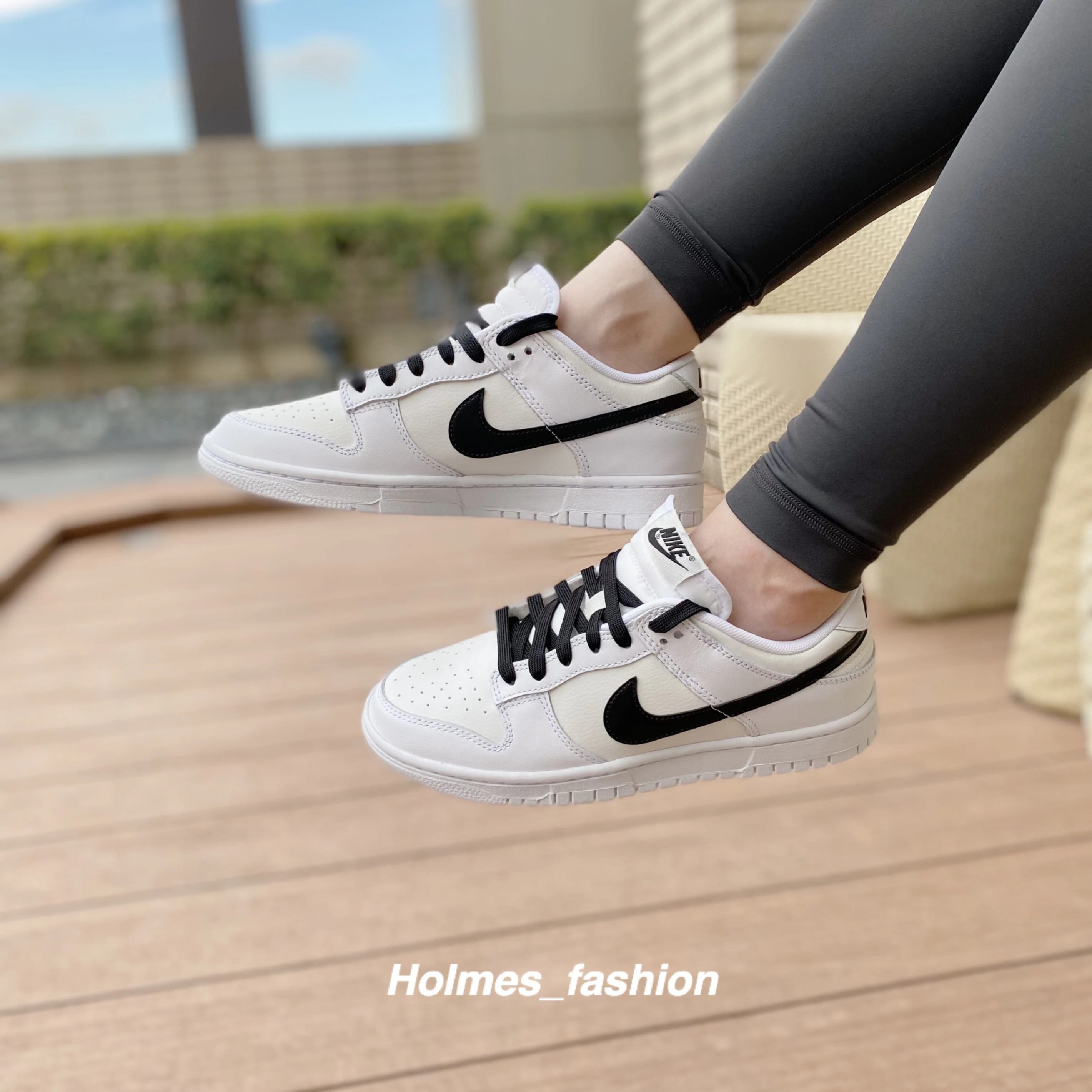 [Holmes]NIKE DUNK LOW 《Reverse Panda 》DJ6188-101 白黑色 白熊貓