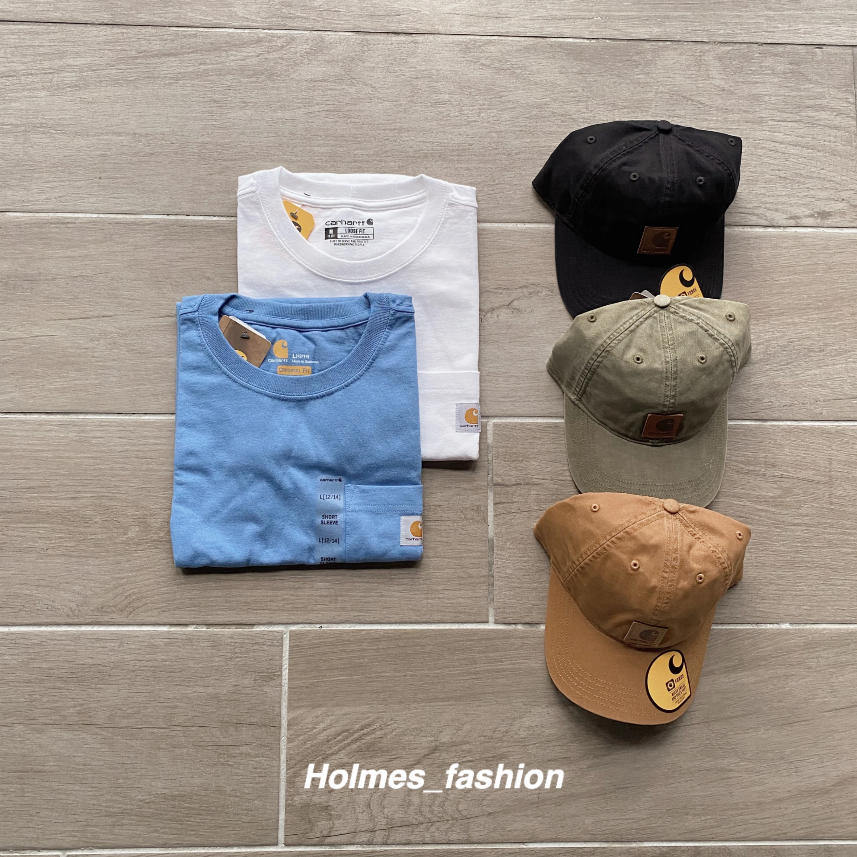 [Holmes] Carhartt T SHIRT 口袋短袖 WK87 女版短袖 重磅 工裝短袖 短T