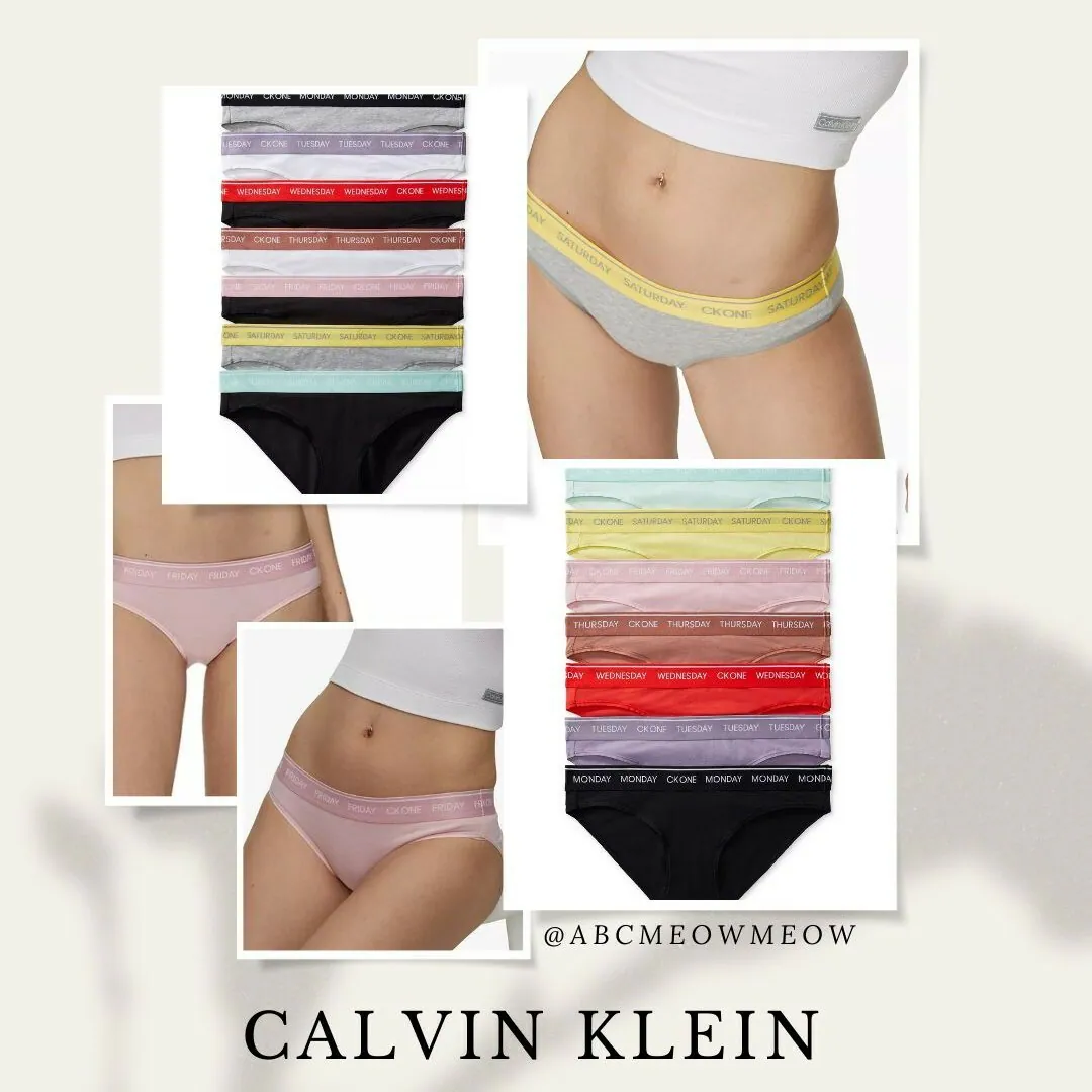 [Holmes]CALVIN KLEIN CK 女款 內褲 七件組 一般三角 / 丁字褲 CK內褲