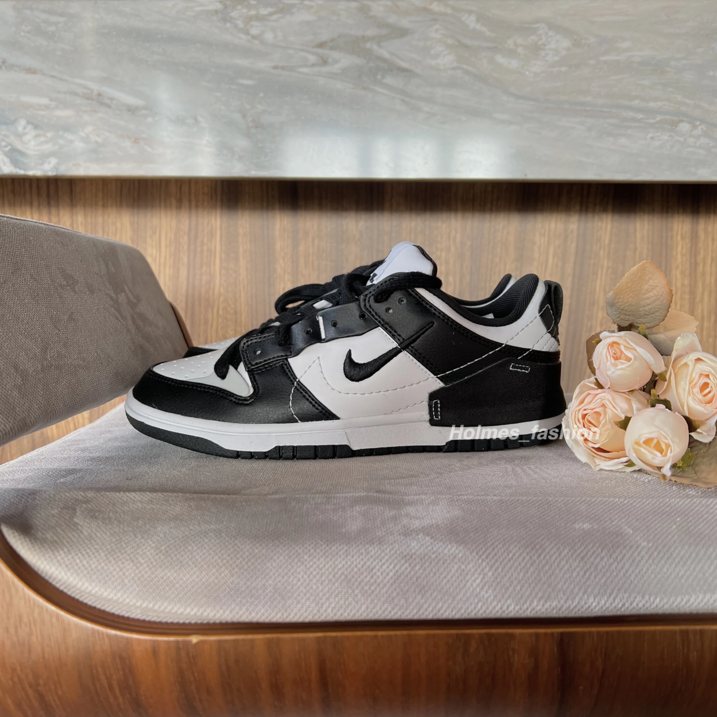 [Holmes]NIKE DUNK LOW DISRUPT 2 " Panda " 黑白熊貓 DV4024-002/現貨