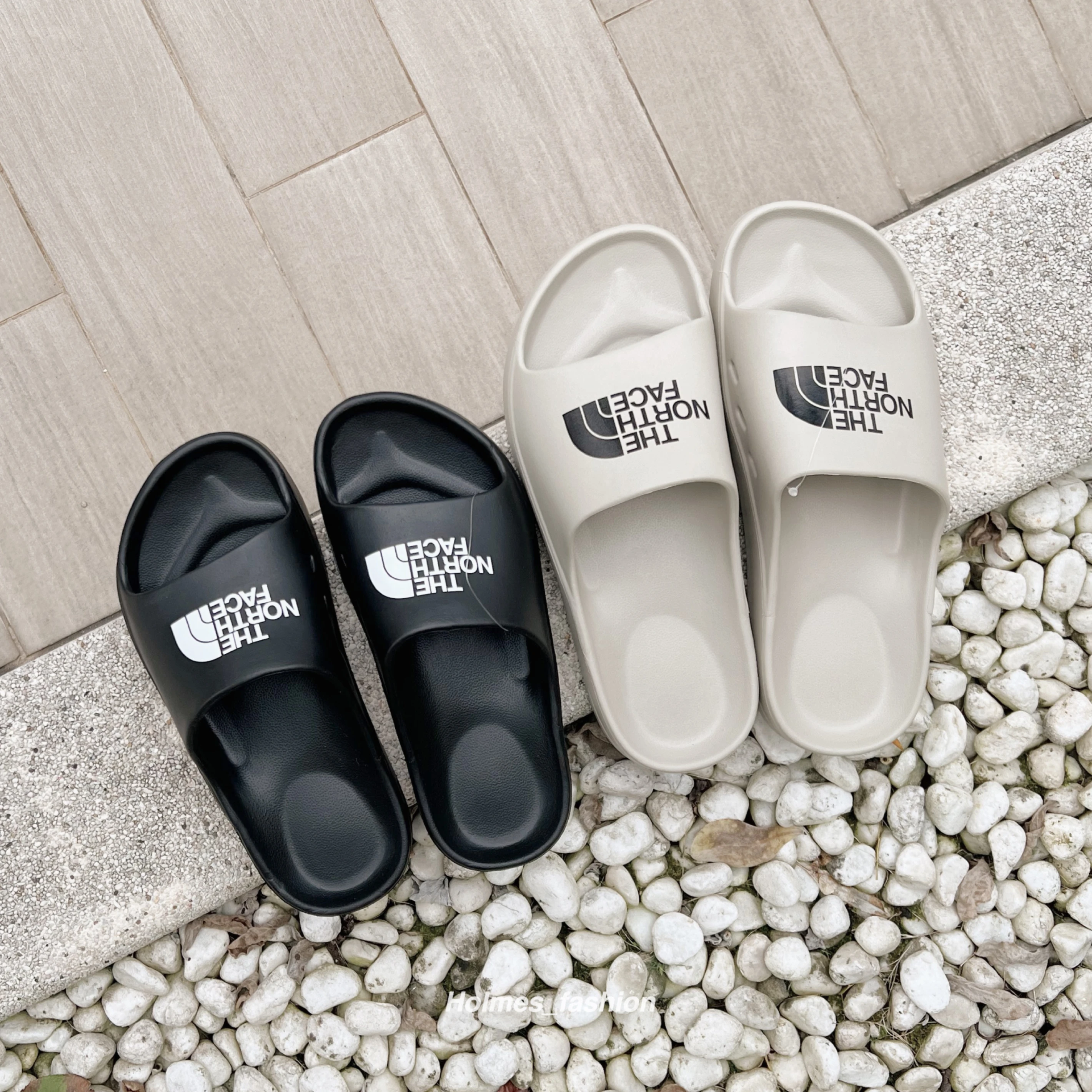 [Holmes]THE NORTH FACE RECOVERY 防水 拖鞋 黑 NS98N10J / 米 NS98N10K #雨天必備