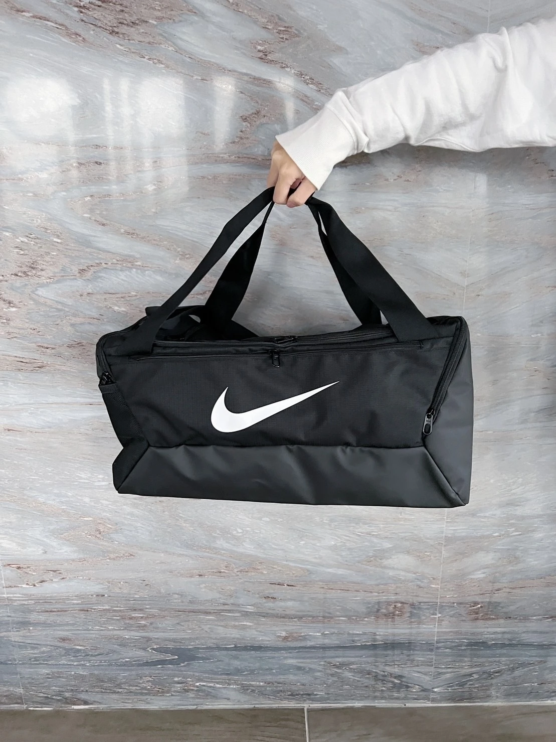 [Holmes]NIKE 旅行袋 NK BRSLA S DUFF - 9.5 (41L) 行李袋 手提袋 收納 - DM3976-010
