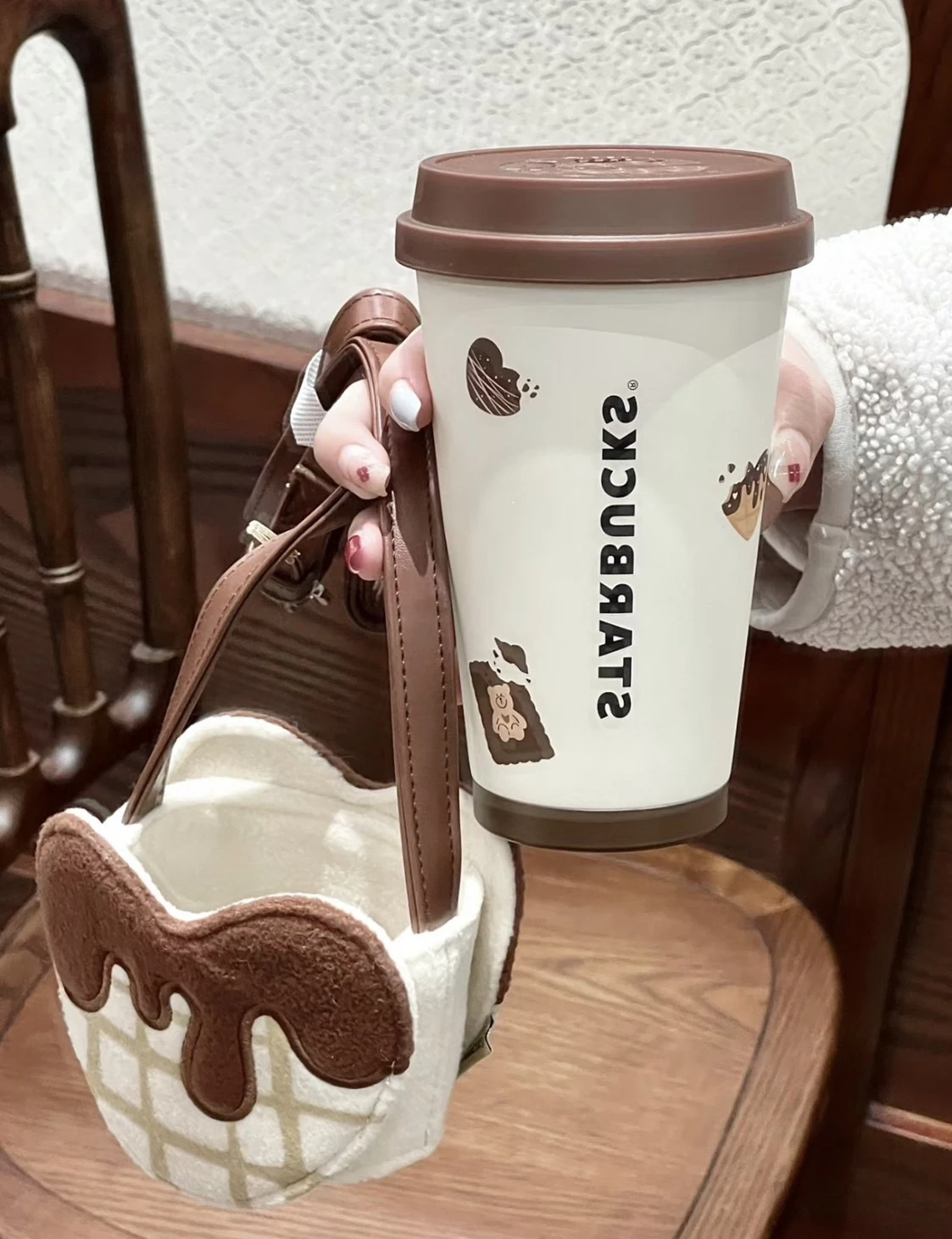 [Holmes]STARBUCKS 星巴克 甜甜圈系列 隨行杯 / 吸管杯