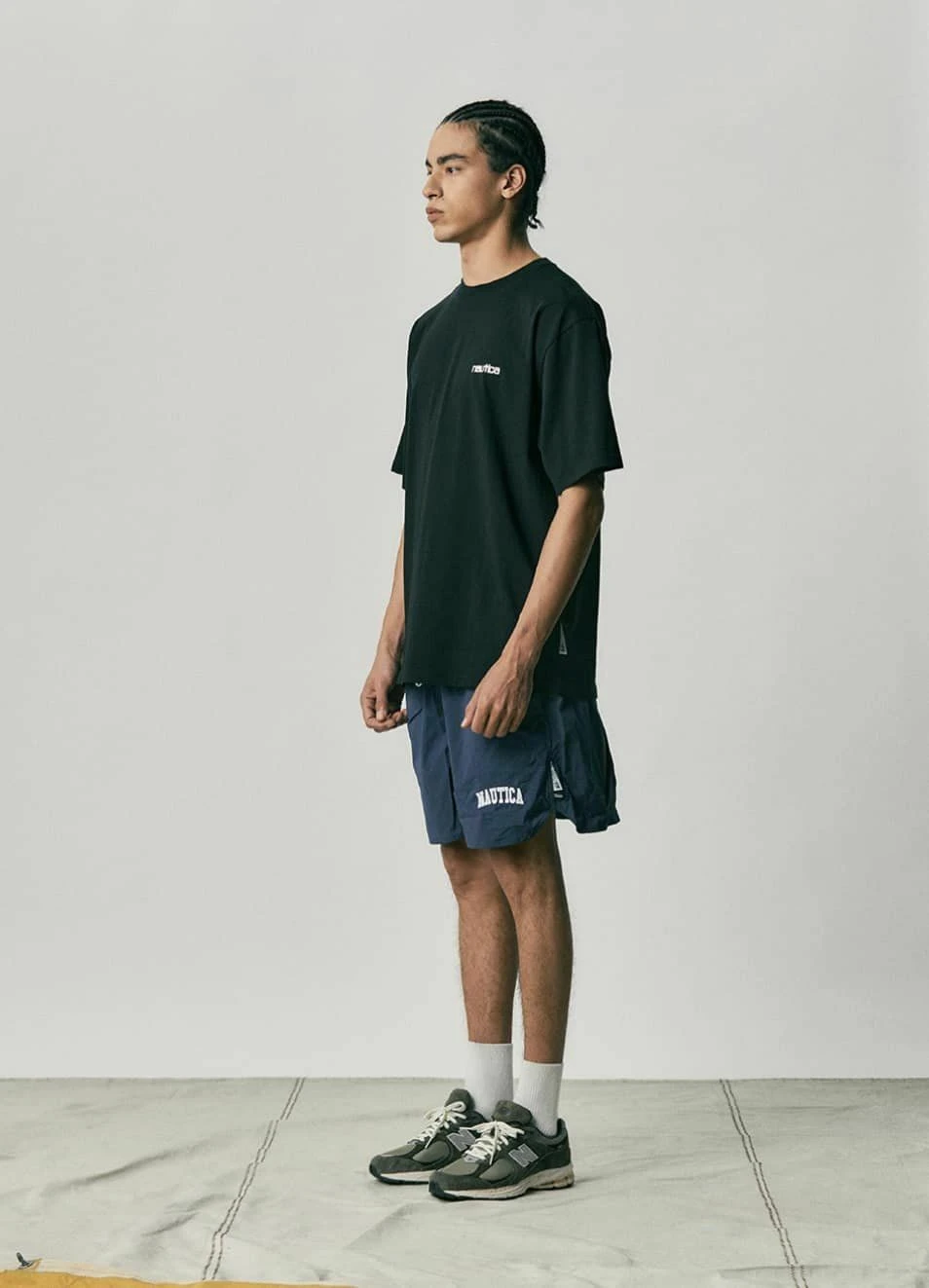 [Holmes]Nautica 經典小Logo 短T  2件組