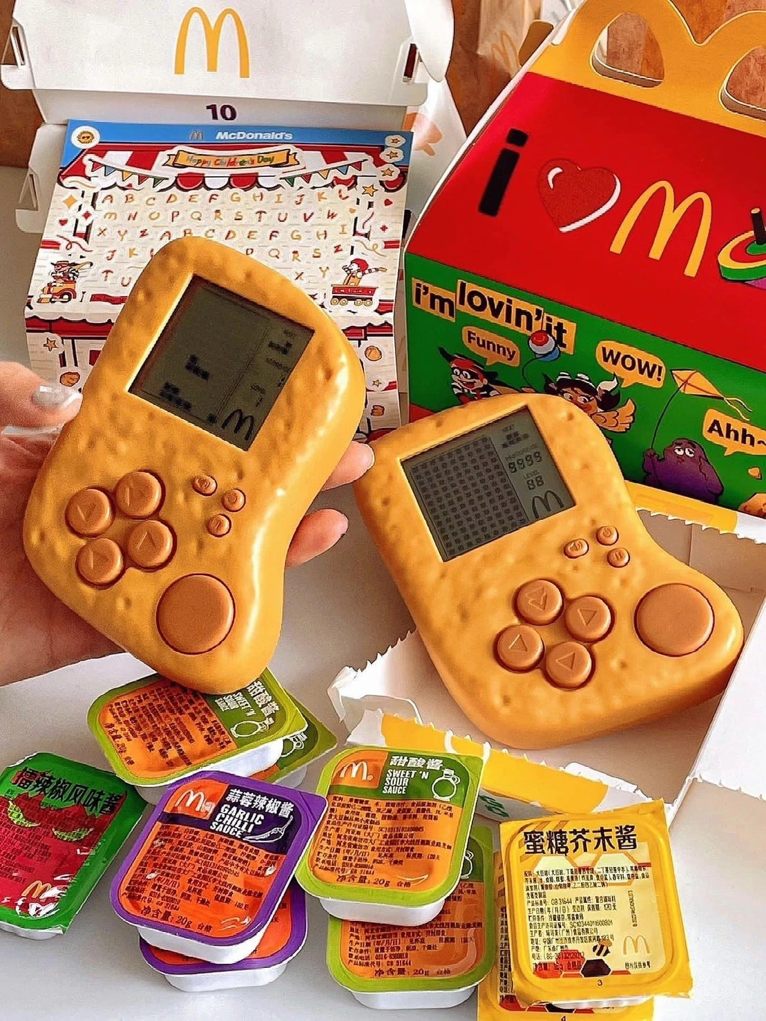 [Holmes]國外限定 麥當勞雞塊遊戲機