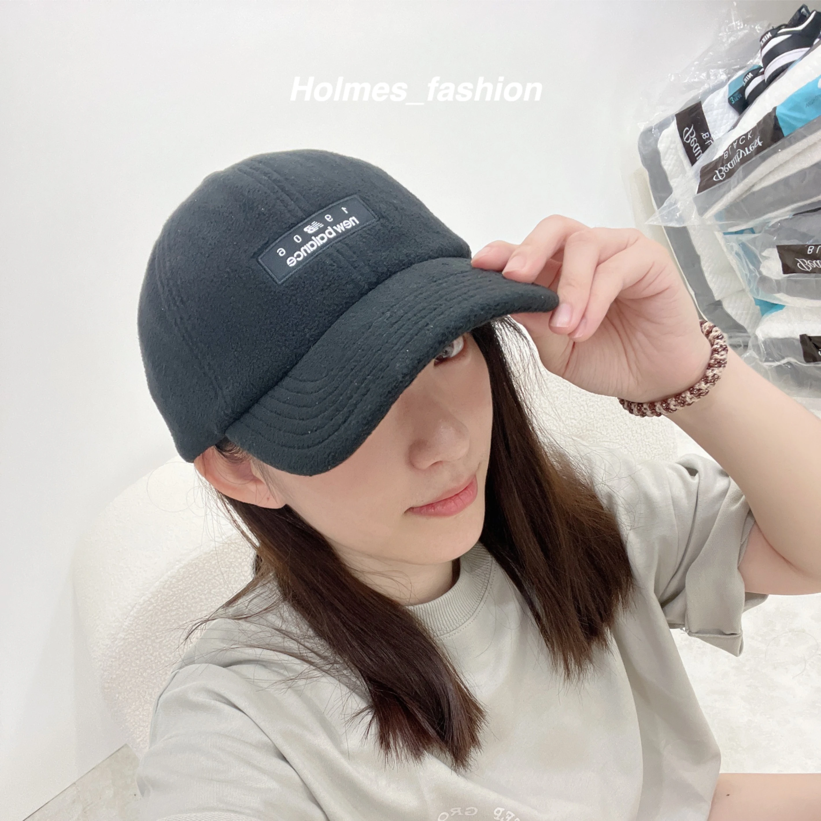 [Holmes]NEW BALANCE 1906  搖粒絨 NB 老帽 LAH14003