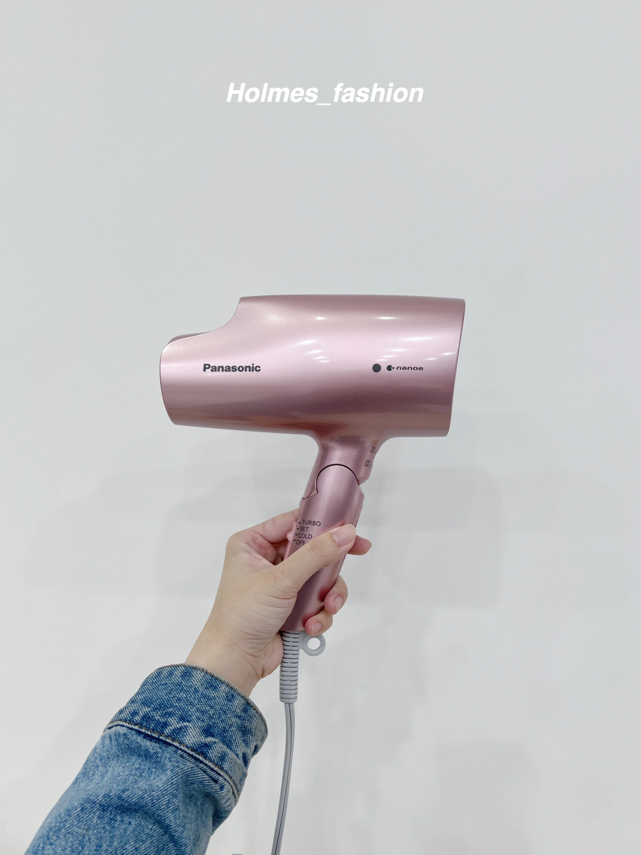 [Holmes]Panasonic  奈米負離子吹風機 粉玫瑰:rose: EH-CNA5B