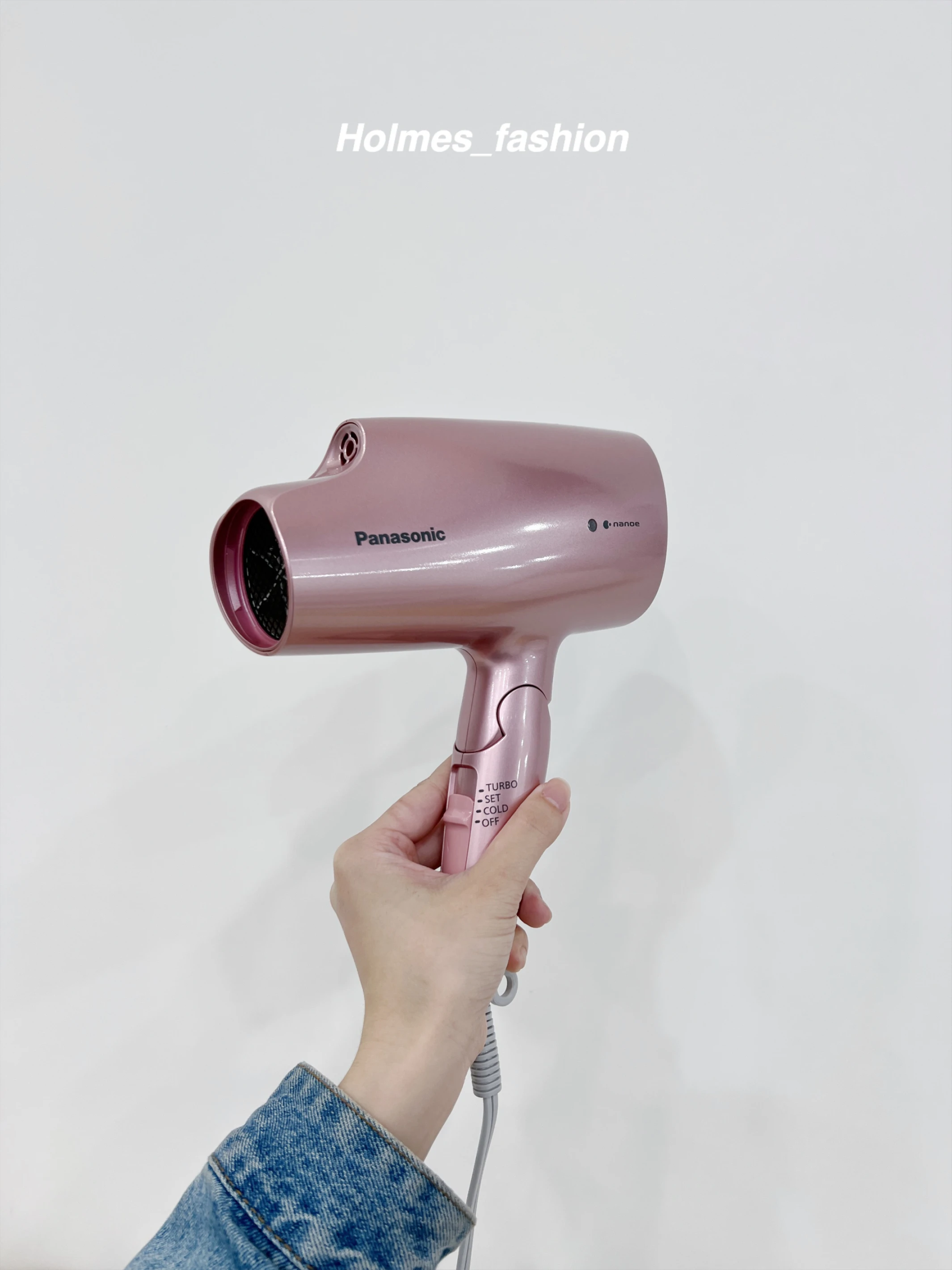 [Holmes]Panasonic  奈米負離子吹風機 粉玫瑰:rose: EH-CNA5B