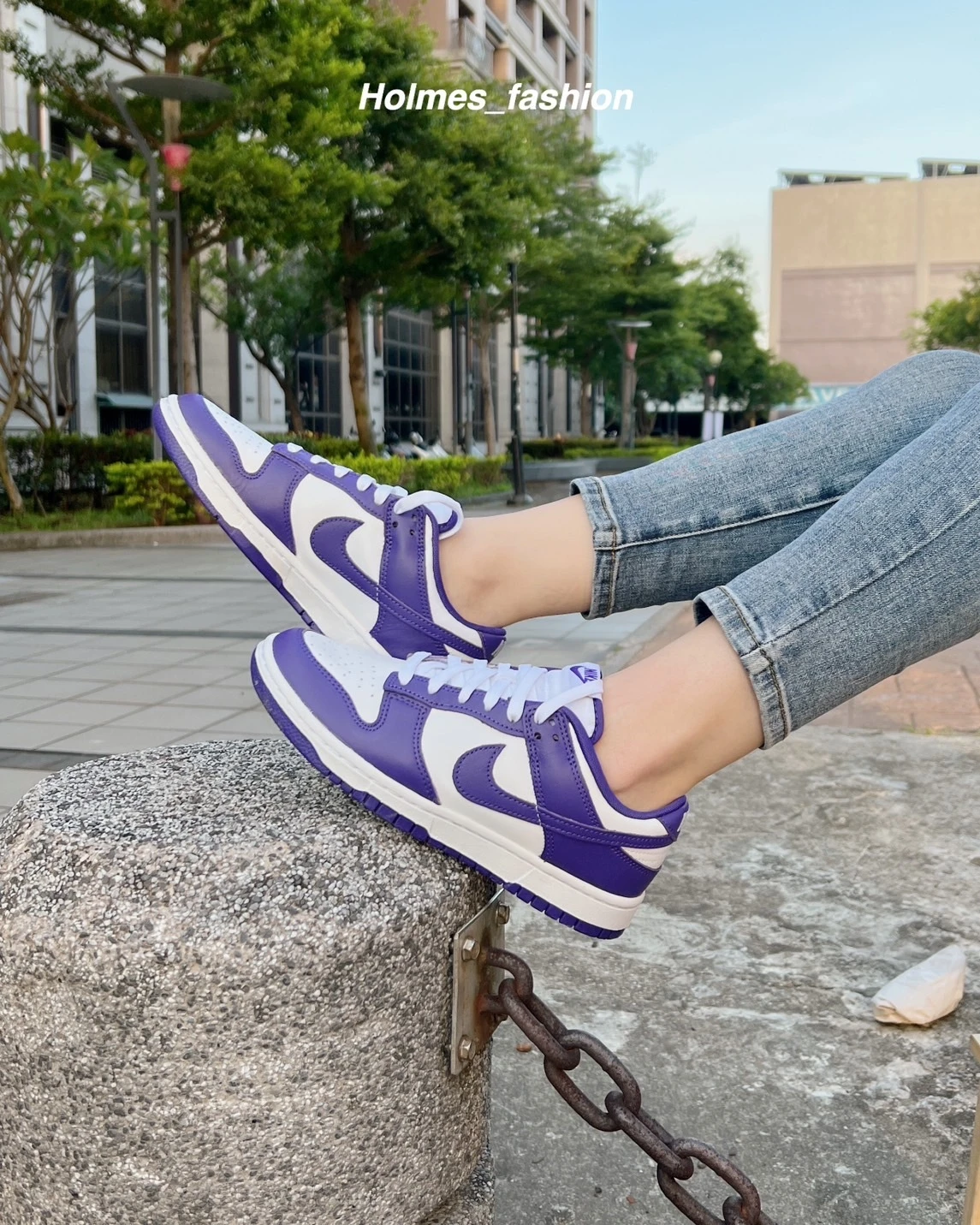 Holmes】Nike Dunk Low Court Purple 紫白DD1391 104