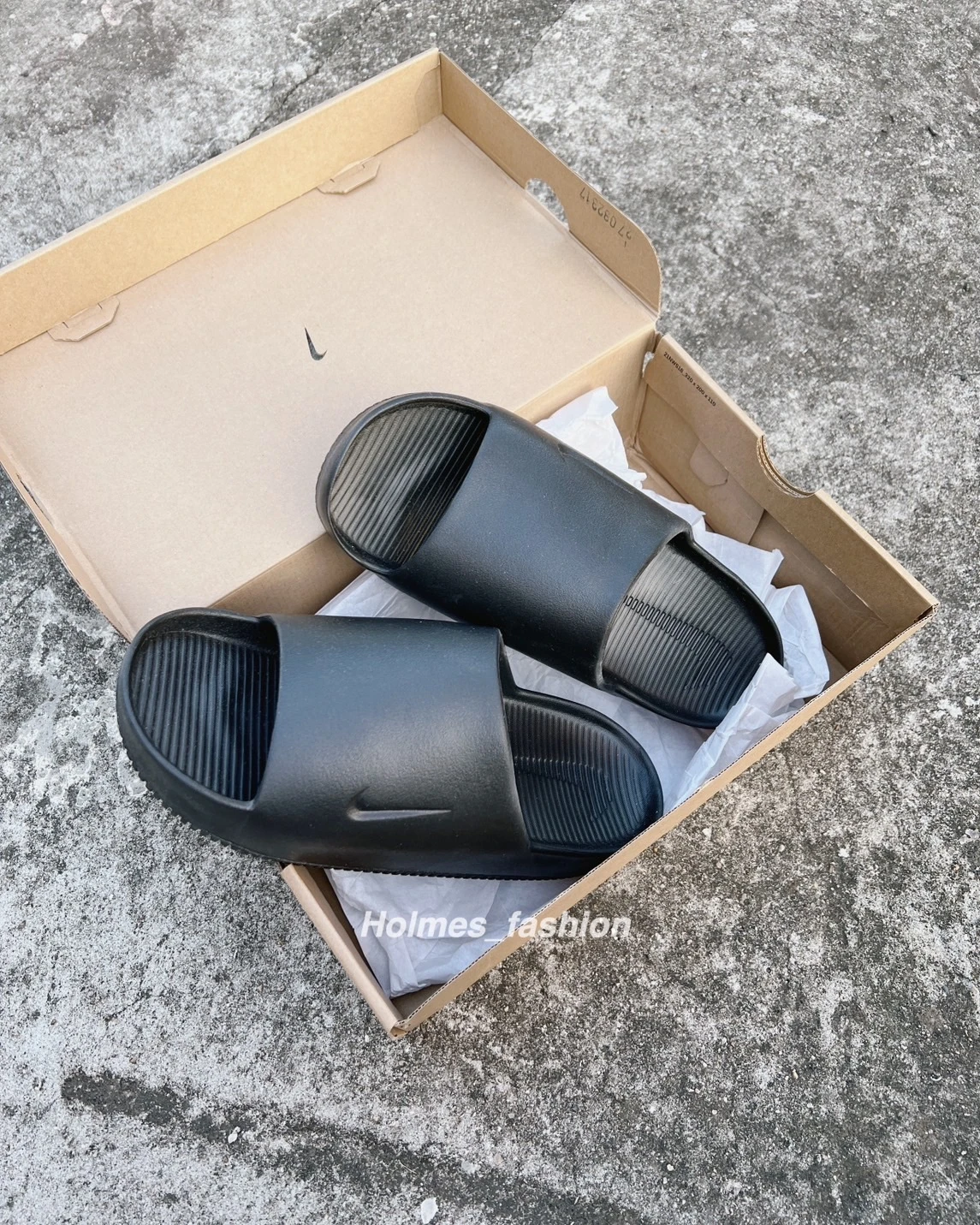[Holmes]NIKE CALM SLIDE 拖鞋 代購 黑 / 白 / 米白 / 綠