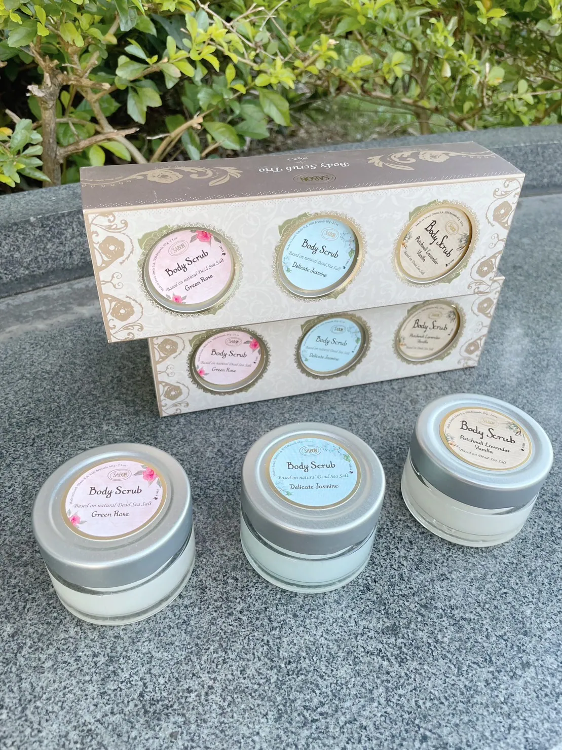 [Holmes]SABON 磨砂膏 3 件組