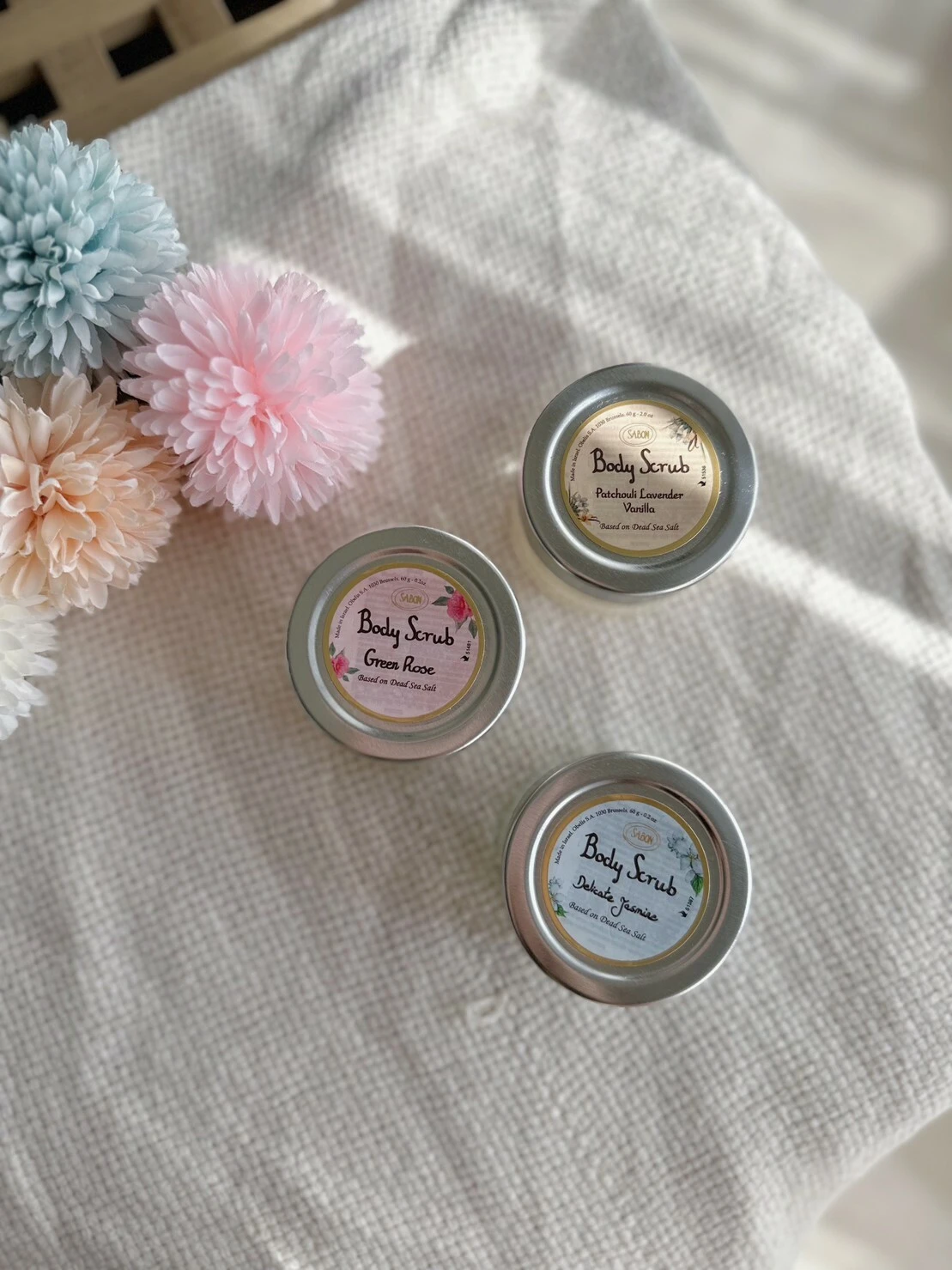 [Holmes]SABON 磨砂膏 3 件組