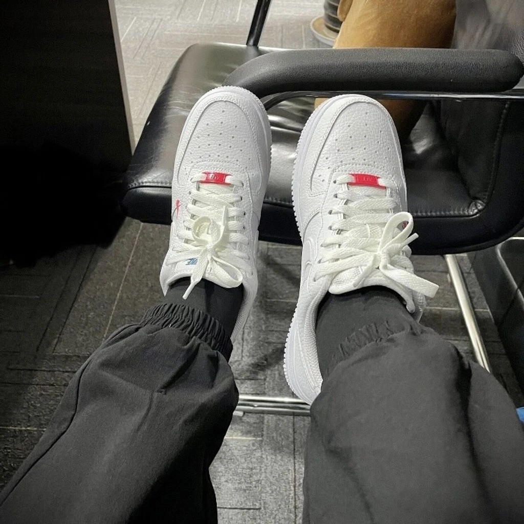[Holmes] Nike Air Force 1 女款 邁阿密 刺繡 雙色 小勾 雙勾 AF1 休閒鞋 CT1989-101