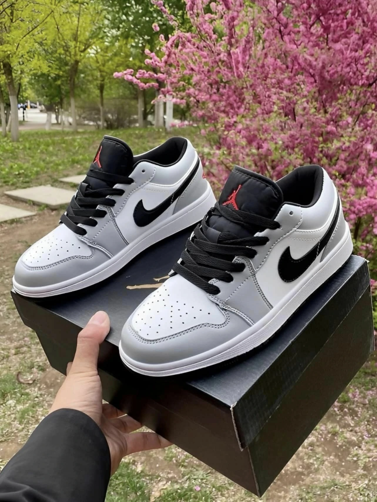 [Holmes]Air Jordan 1 Low 小 Dior 煙灰 553558-030