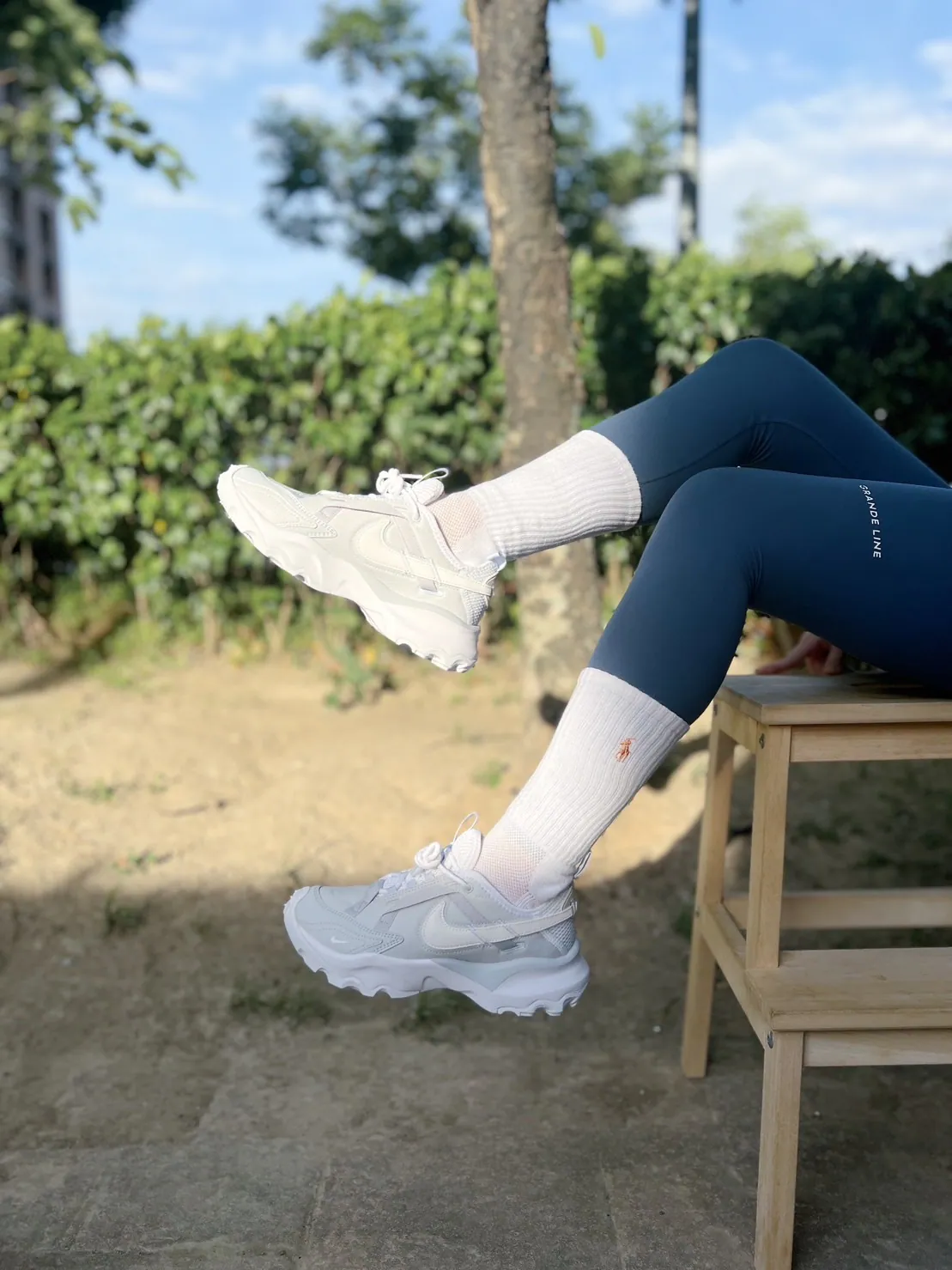 [Holmes]NIKE TC 7900 PRM 2 霧灰藍 FB8941-043 老爹鞋