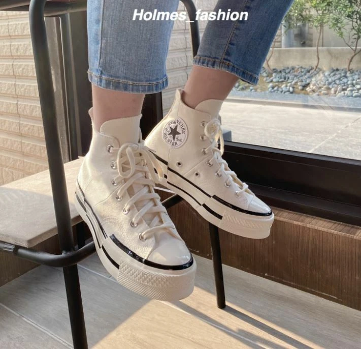 [Holmes]CONVERSE Chuck 70 PLUS 解構鞋 帆布鞋 白 特賣賣場 23公分 A00915c