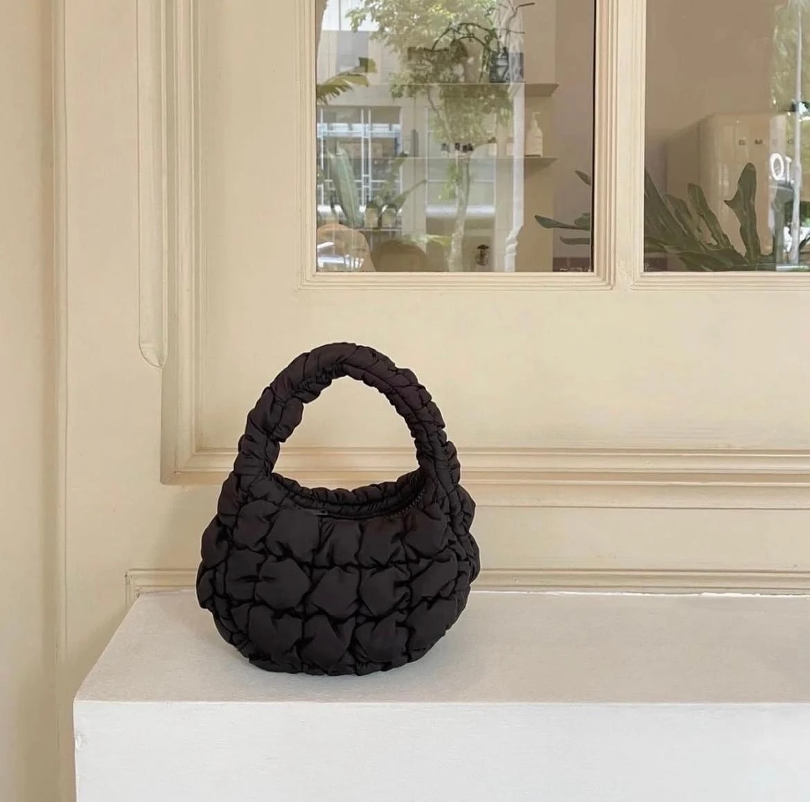 [Holmes]COS QUILTED BAG 雲朵包