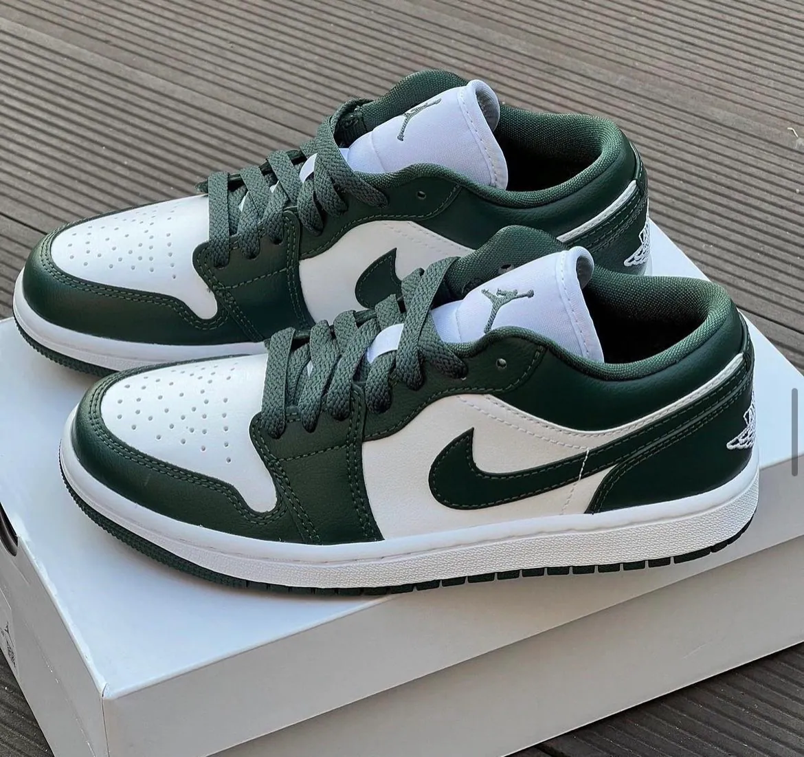 NIKE AIR JORDAN 1 AJ1 橄欖綠 墨綠 白綠 女鞋 DC0774-113