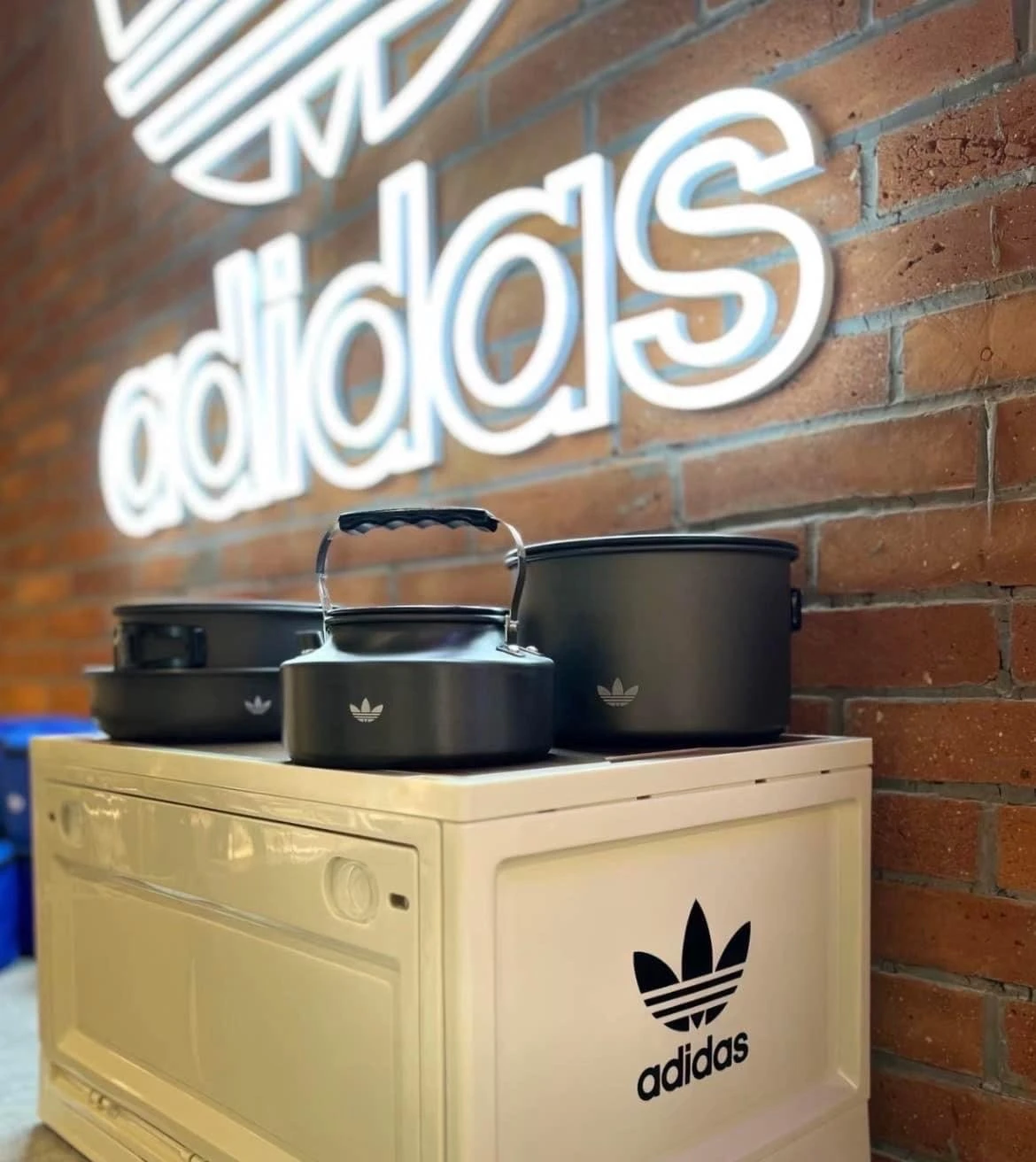 [Holmes]Adidas 三葉草 戶外廚具組