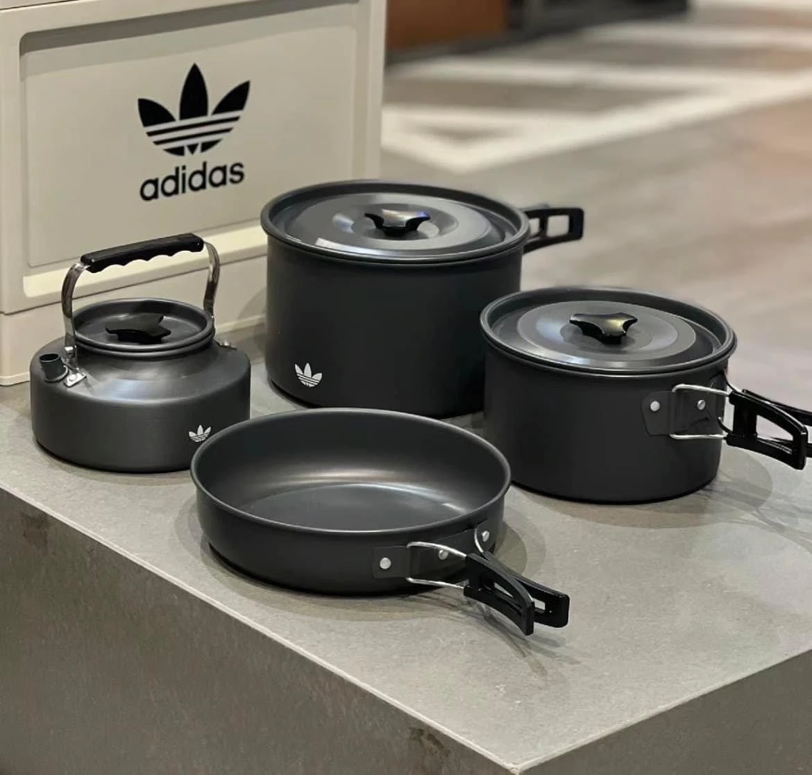 [Holmes]Adidas 三葉草 戶外廚具組