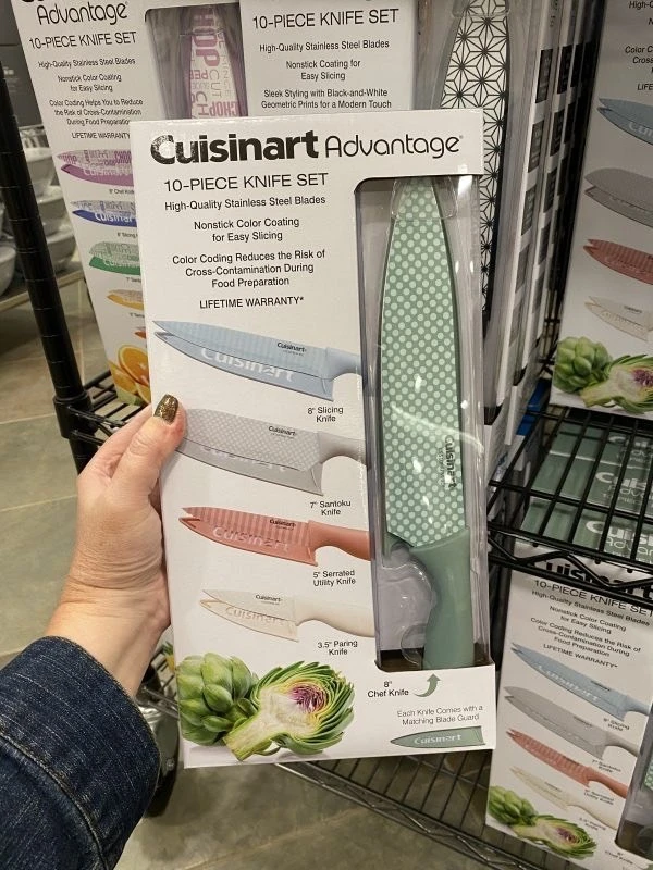 [Holmes]Cuisinart美膳雅彩色陶瓷刀子組