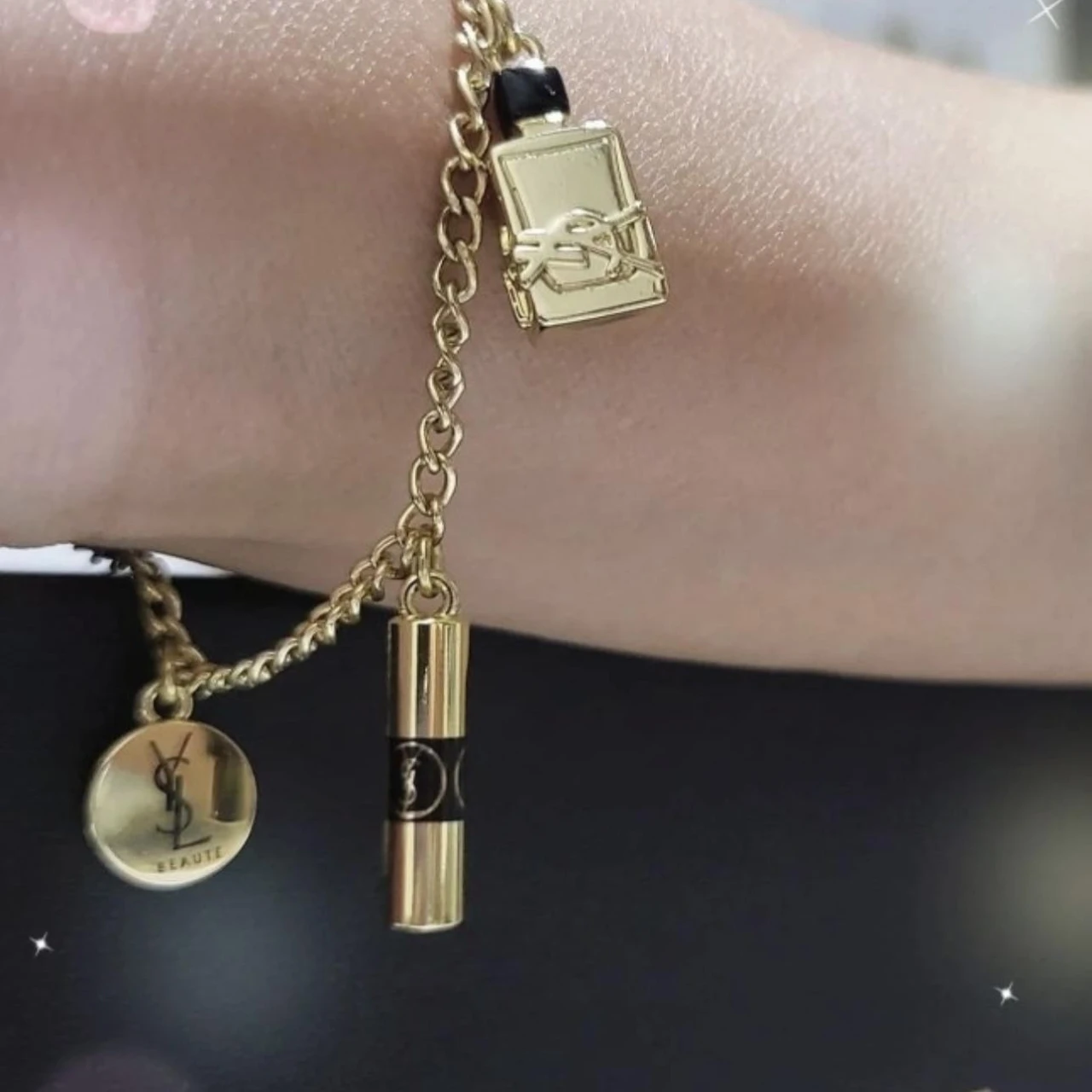 [Holmes]YSL VIP生日禮經典彩妝手鍊