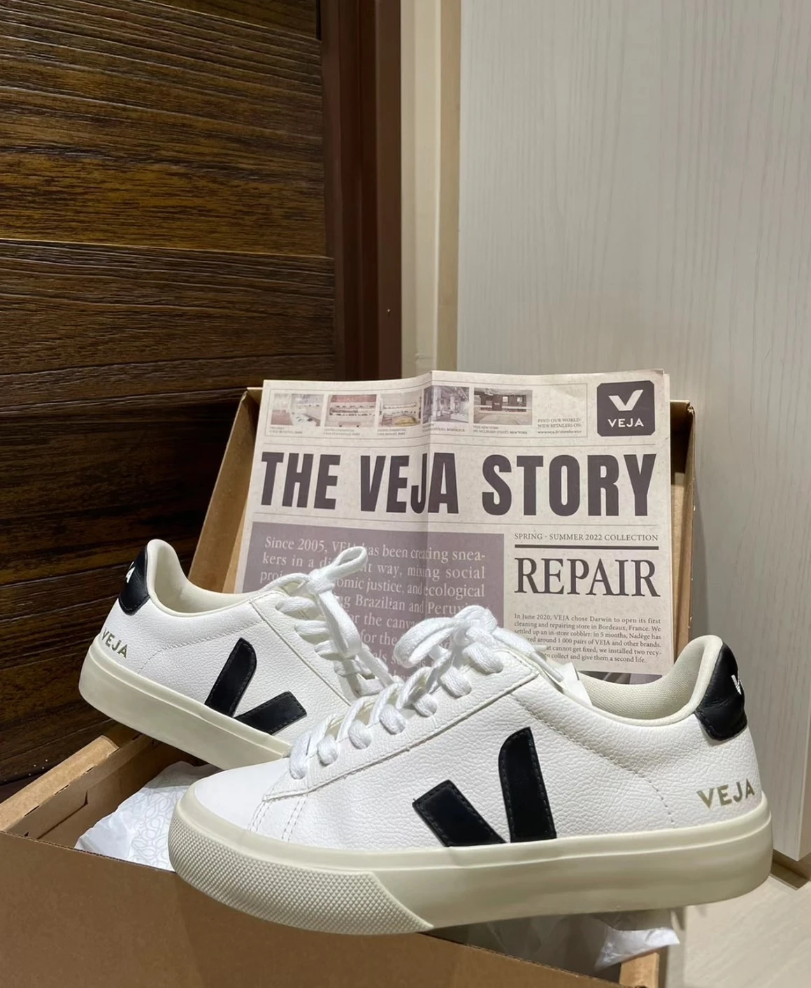 [Holmes]VEJA CAMPO 黑白