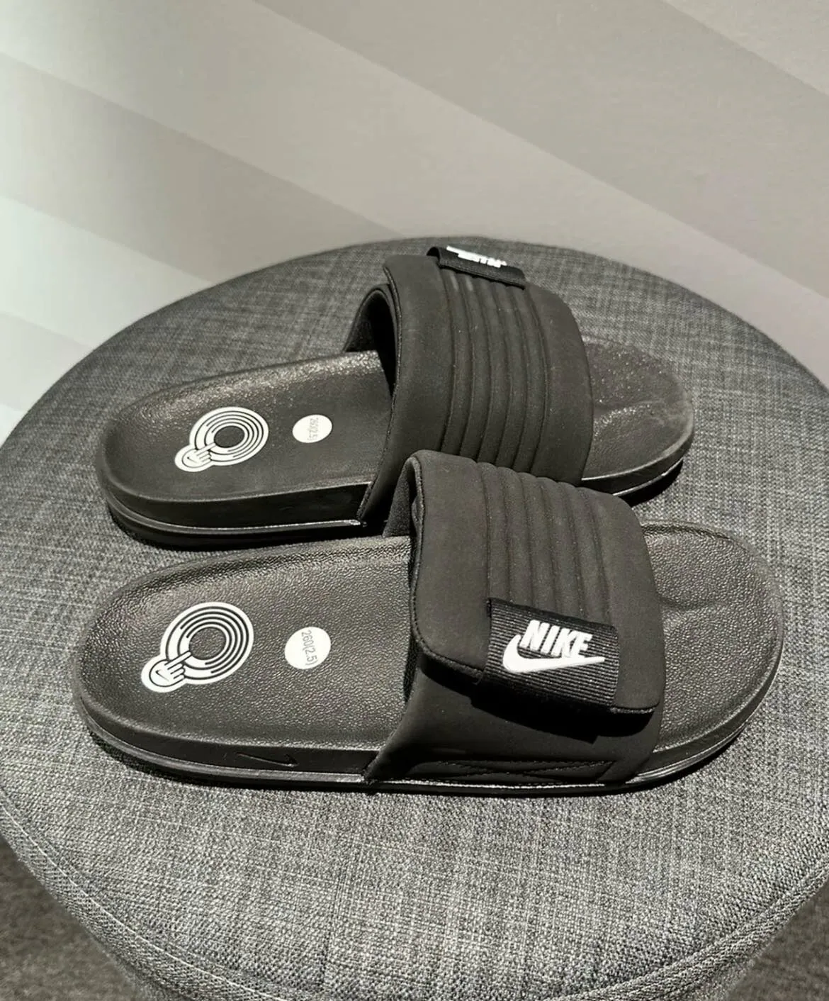 NIKE OFFCOURT SLIDE 黑色 魔鬼氈 麵包鞋 拖鞋 DV1033-002