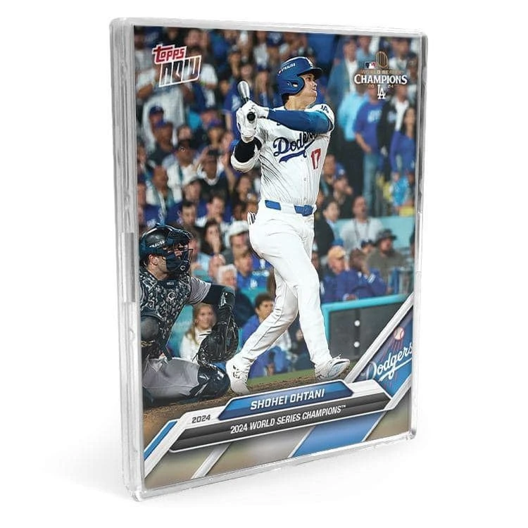 TOPPS NOW MLB -2024 World Series Champions - Los Angeles Dodgers
