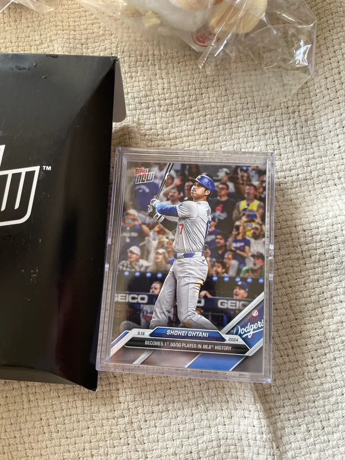 Topps Now 大谷翔平 5050 紀念卡