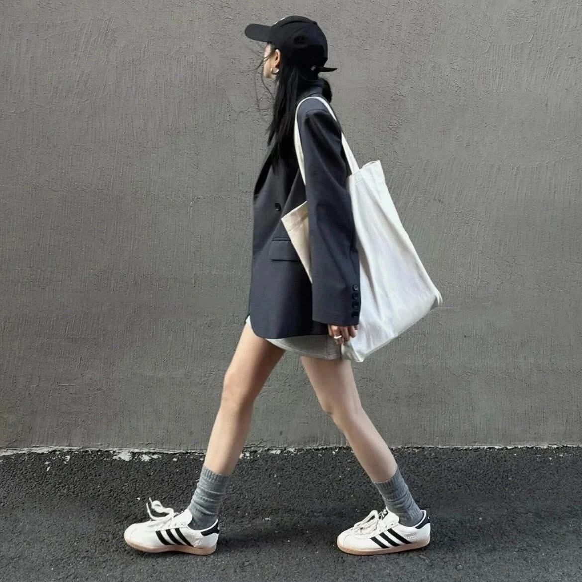 ADIDAS ORIGINALS STADT 米白焦糖德訓鞋